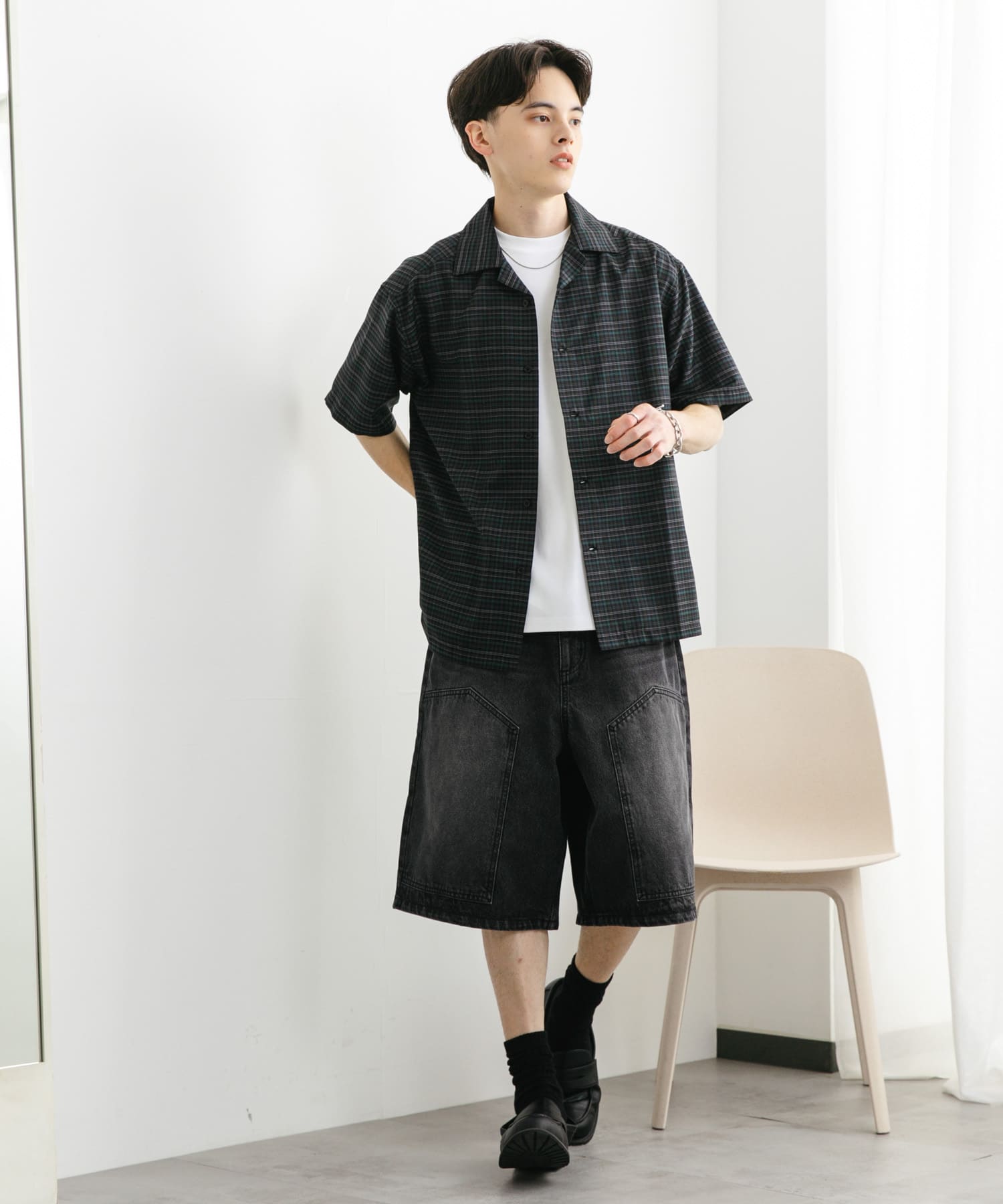 身長：173cm サイズ：L