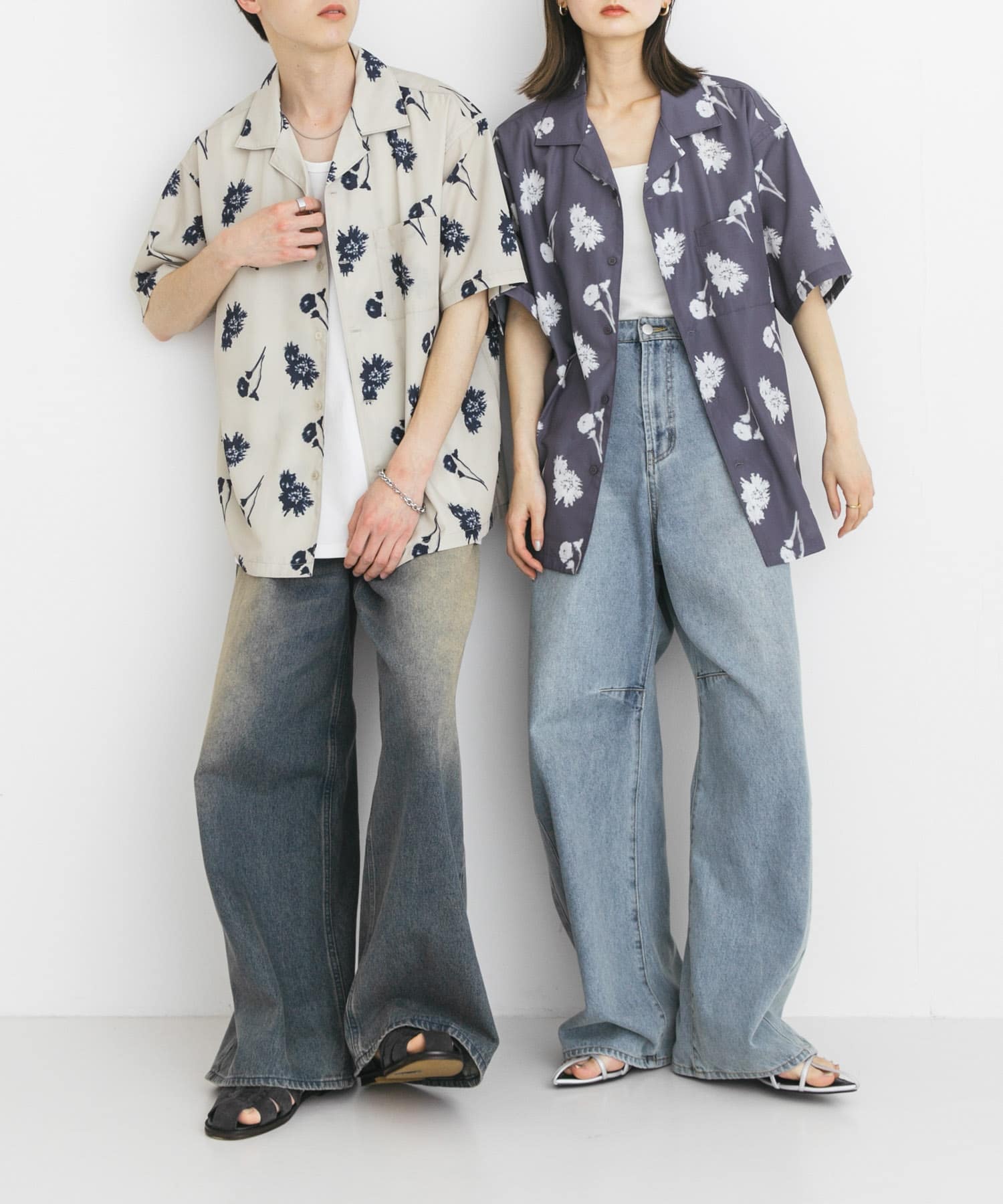 身長：173cm サイズ：L, 身長：169cm サイズ：M