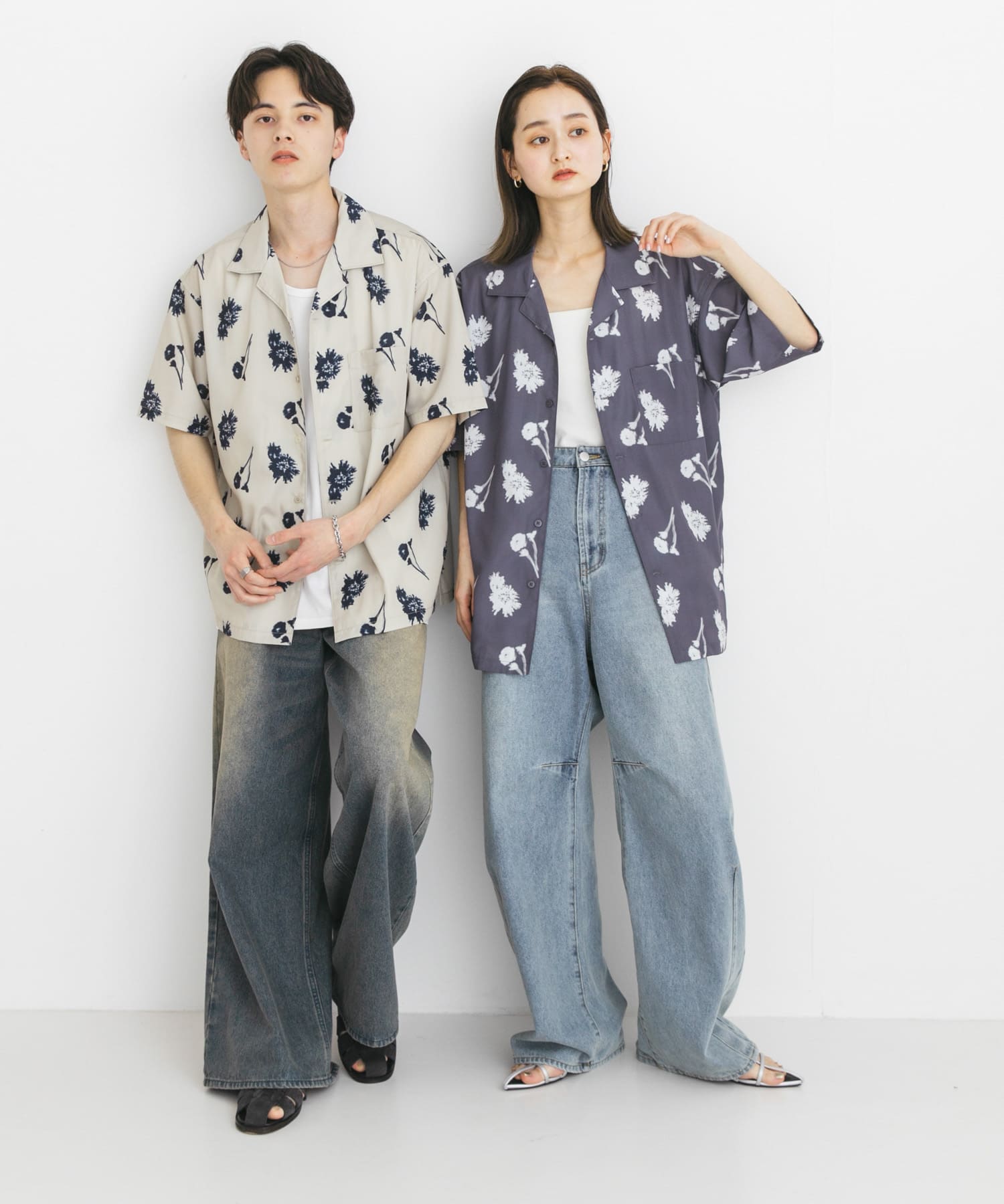 身長：173cm サイズ：L, 身長：169cm サイズ：M