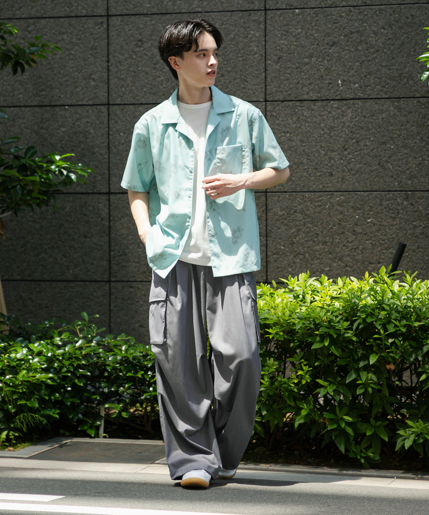 身長：173cm サイズ：L