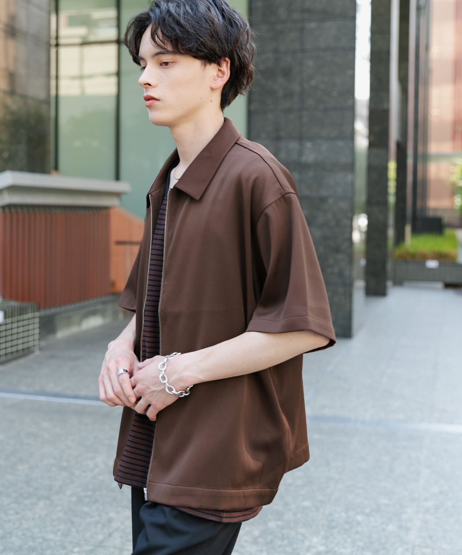身長：173cm サイズ：L