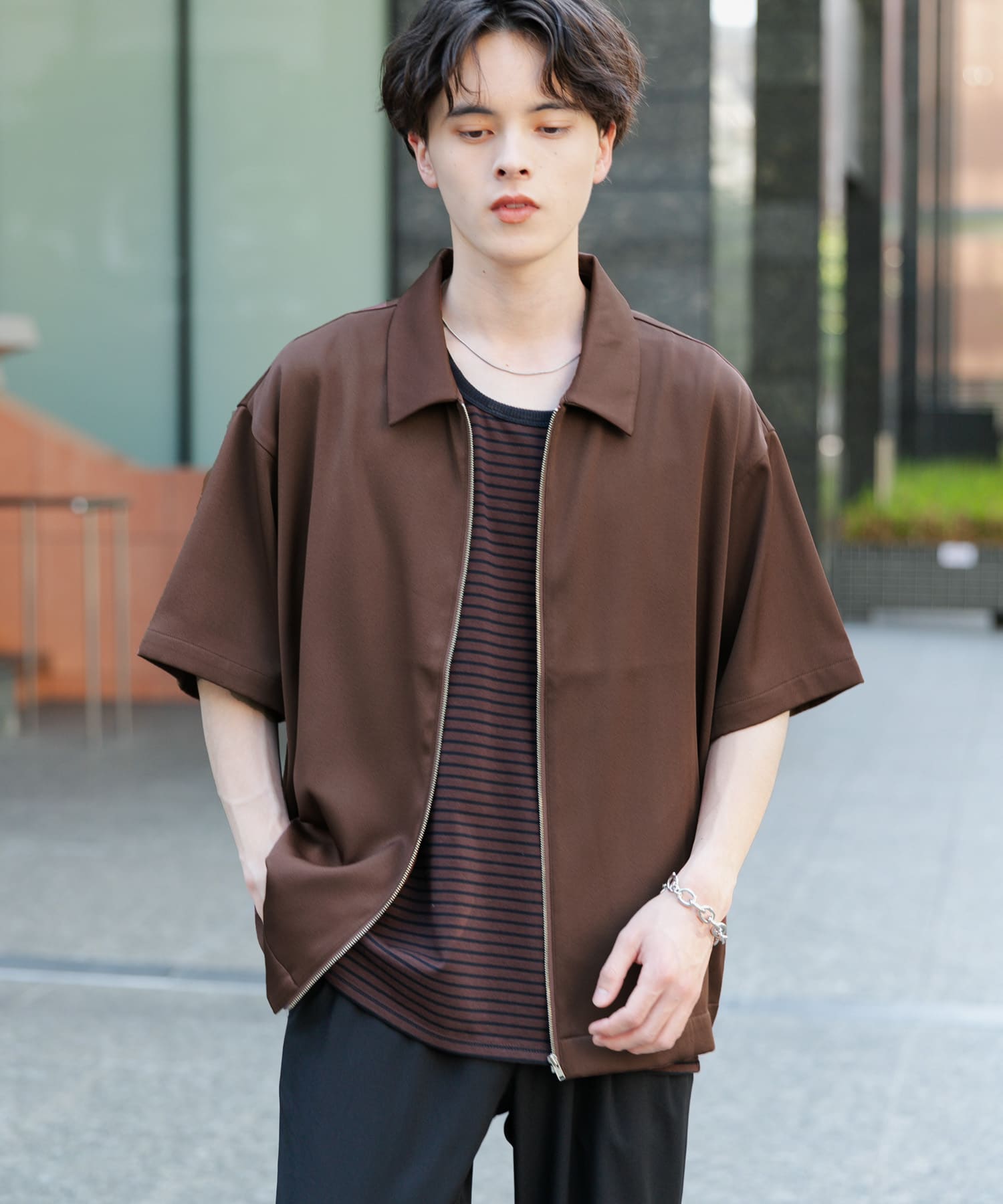 身長：173cm サイズ：L