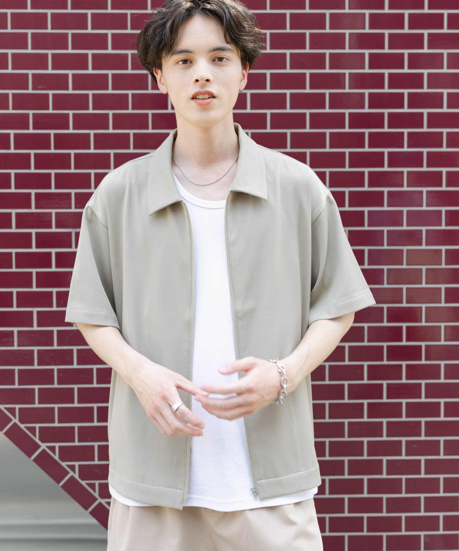 身長：173cm サイズ：L