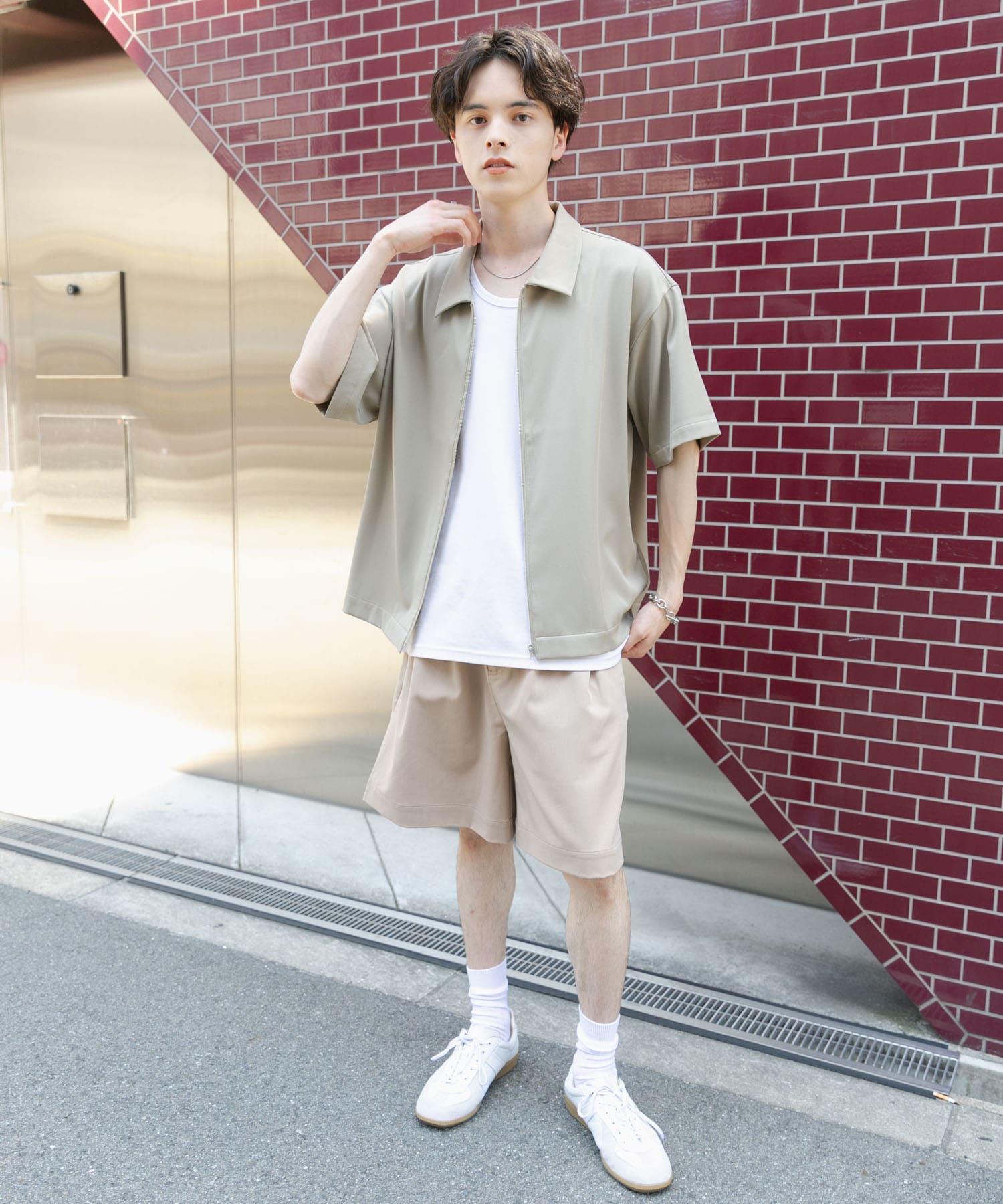 身長：173cm サイズ：L