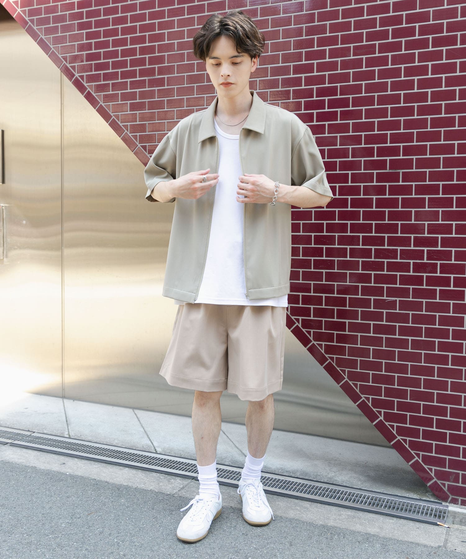 身長：173cm サイズ：L
