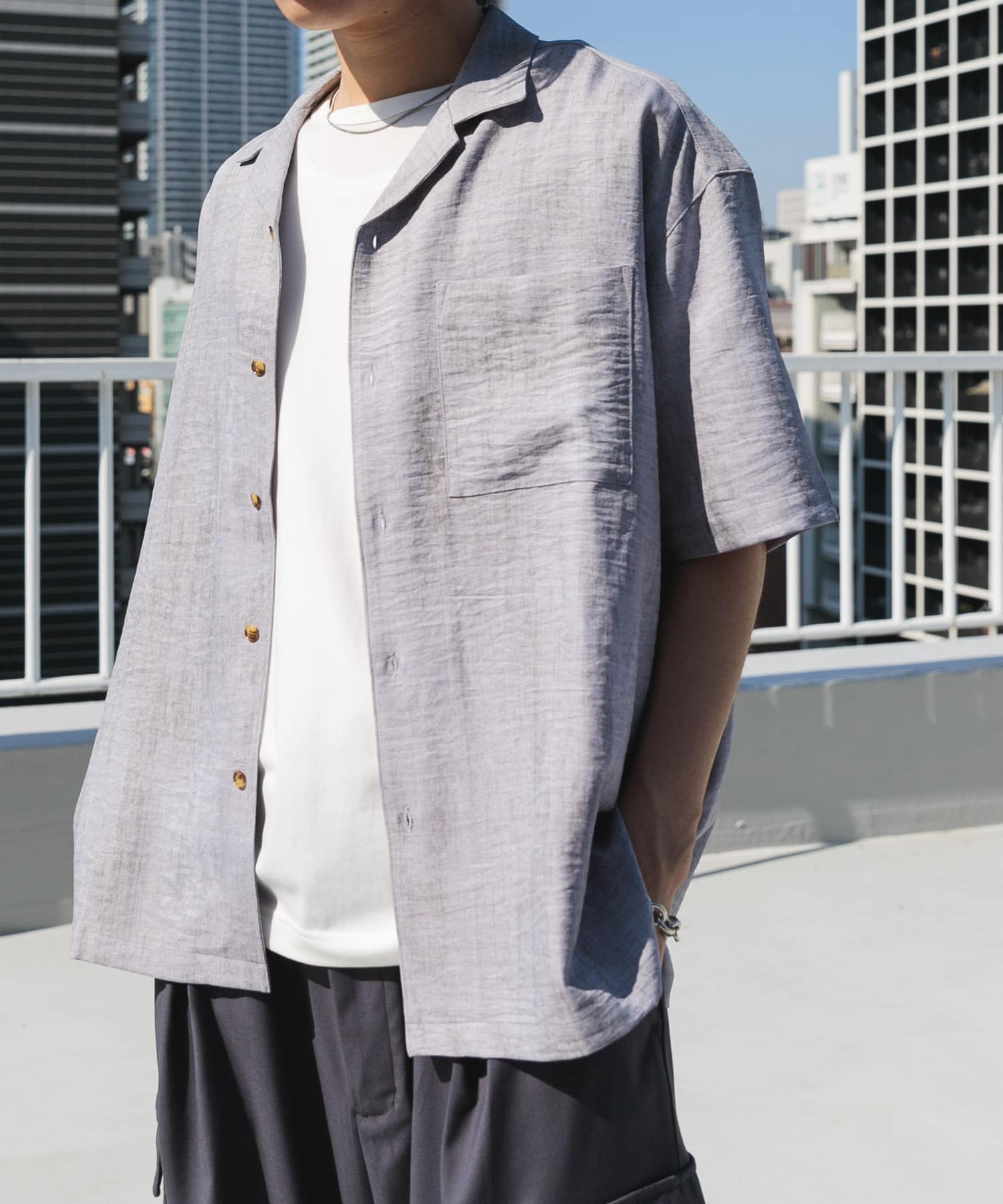 身長：176cm サイズ：L