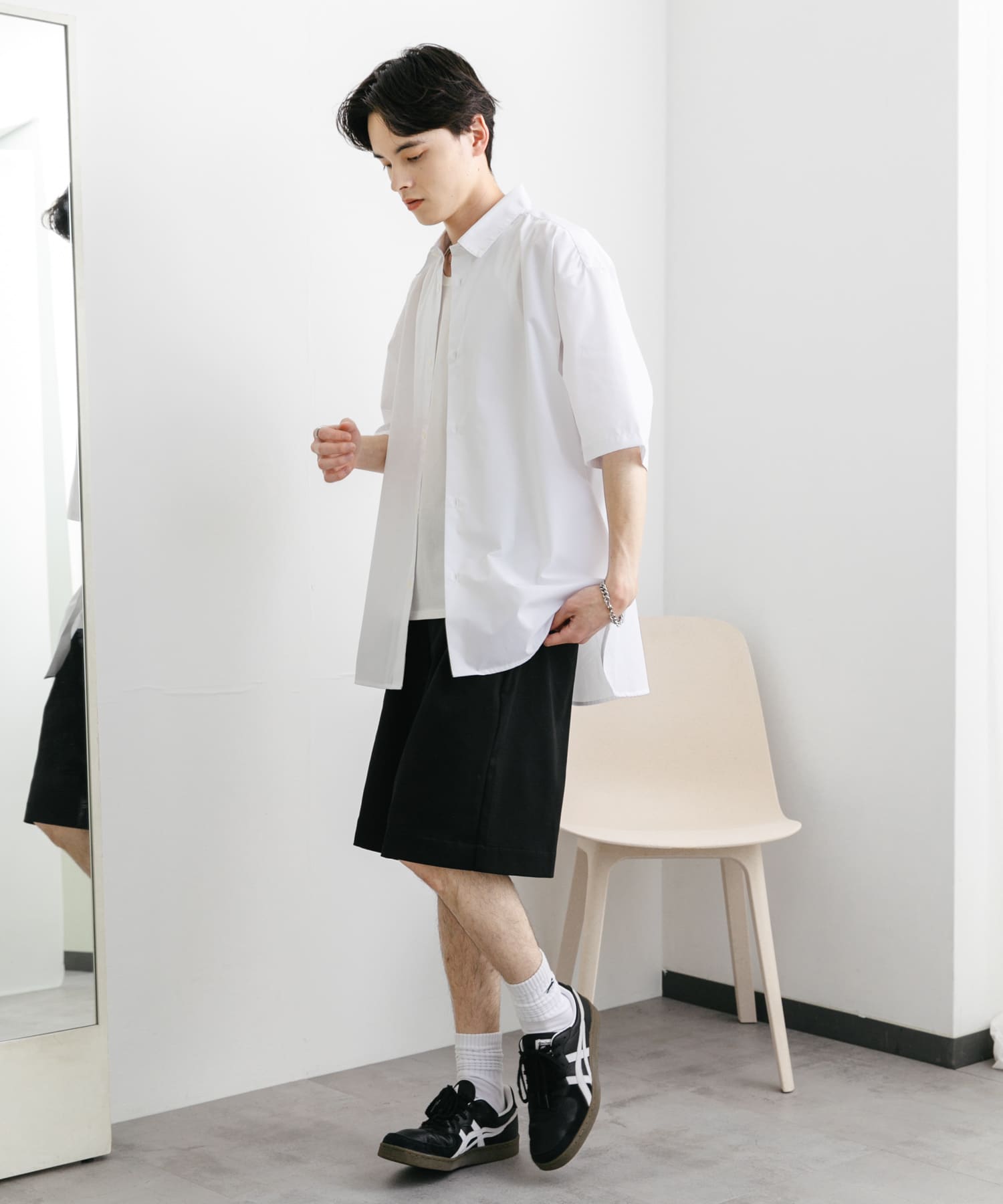 身長：173cm サイズ：L