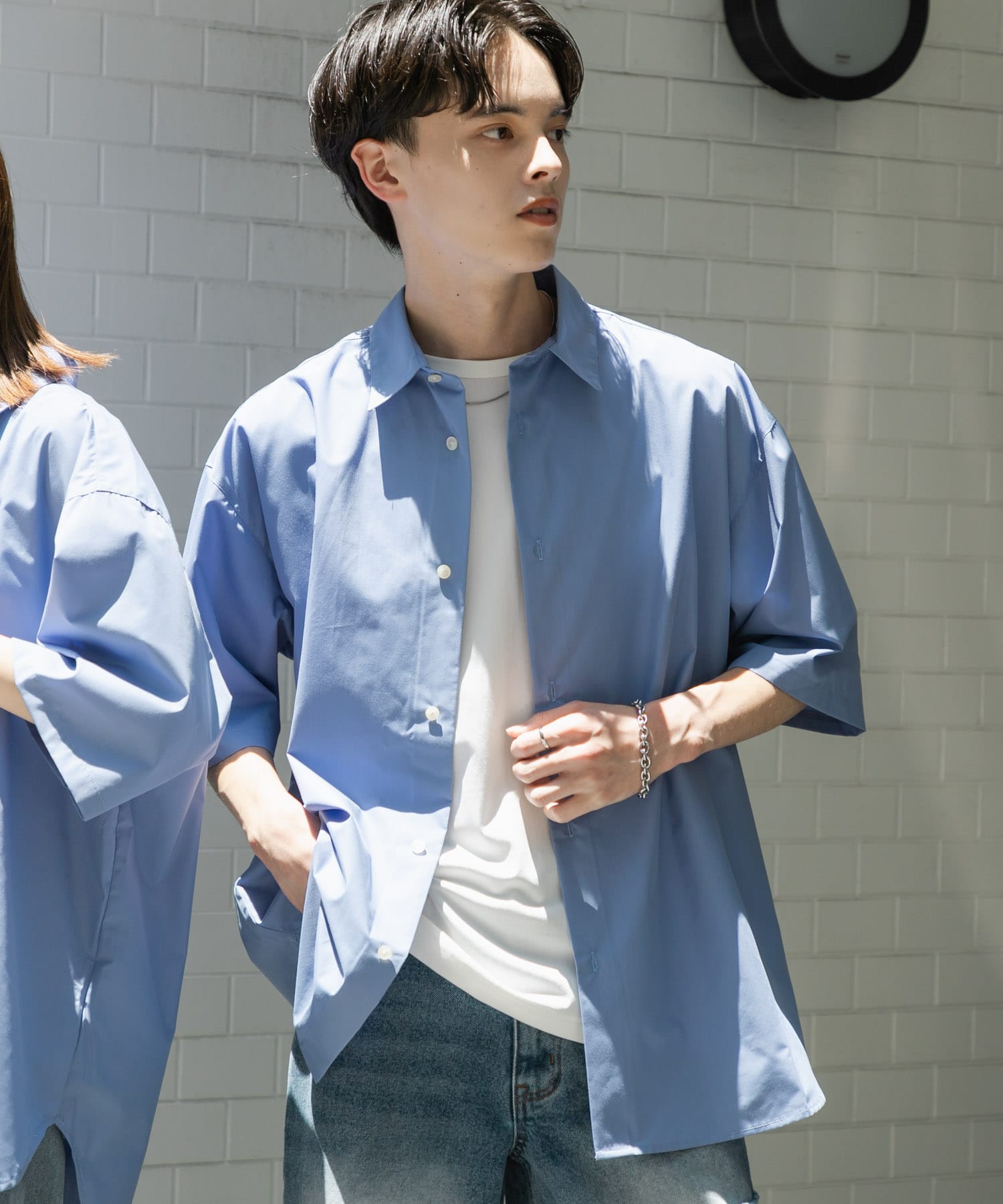 身長：173cm サイズ：L
