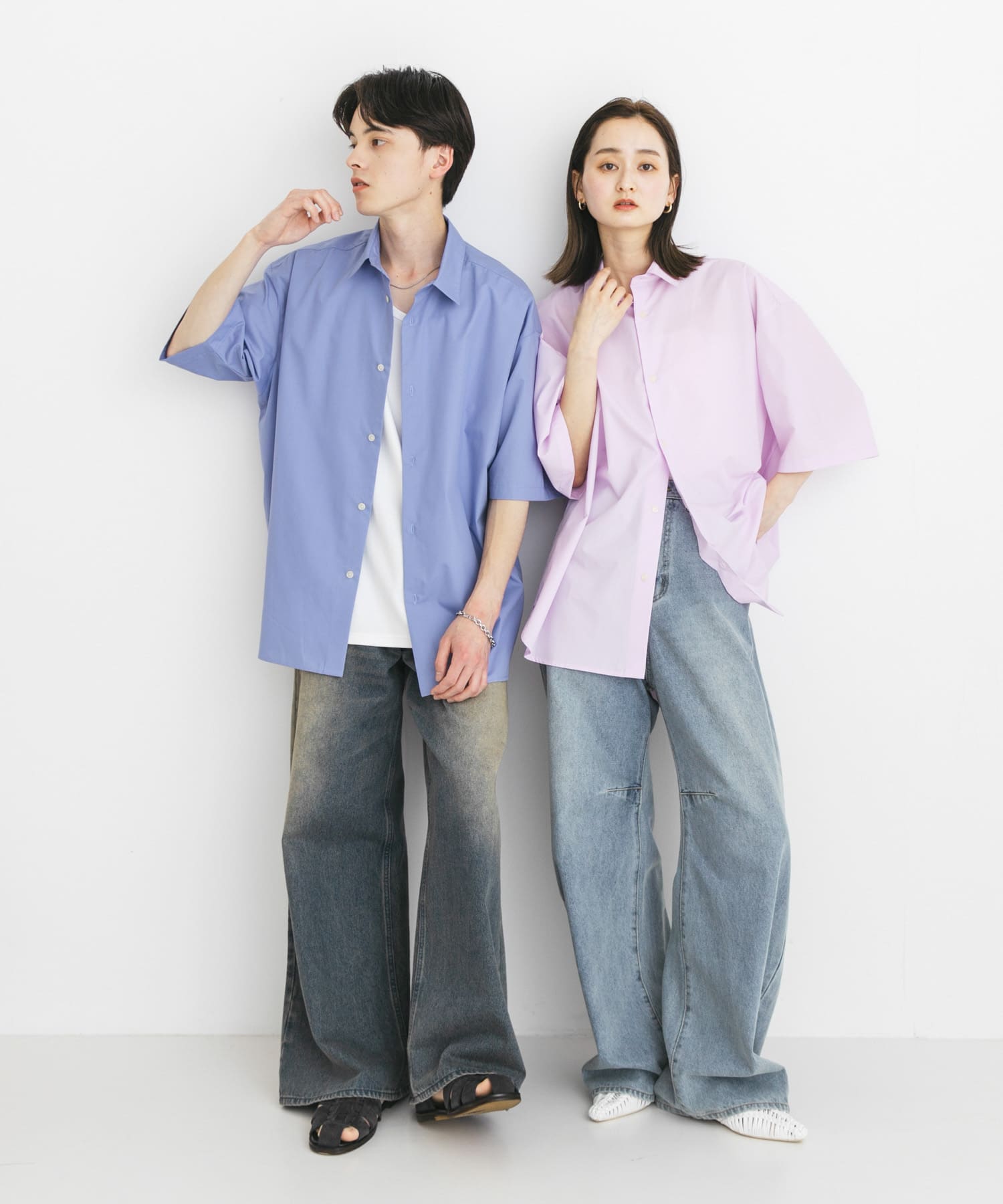 身長：173cm サイズ：L, 身長：169cm サイズ：L