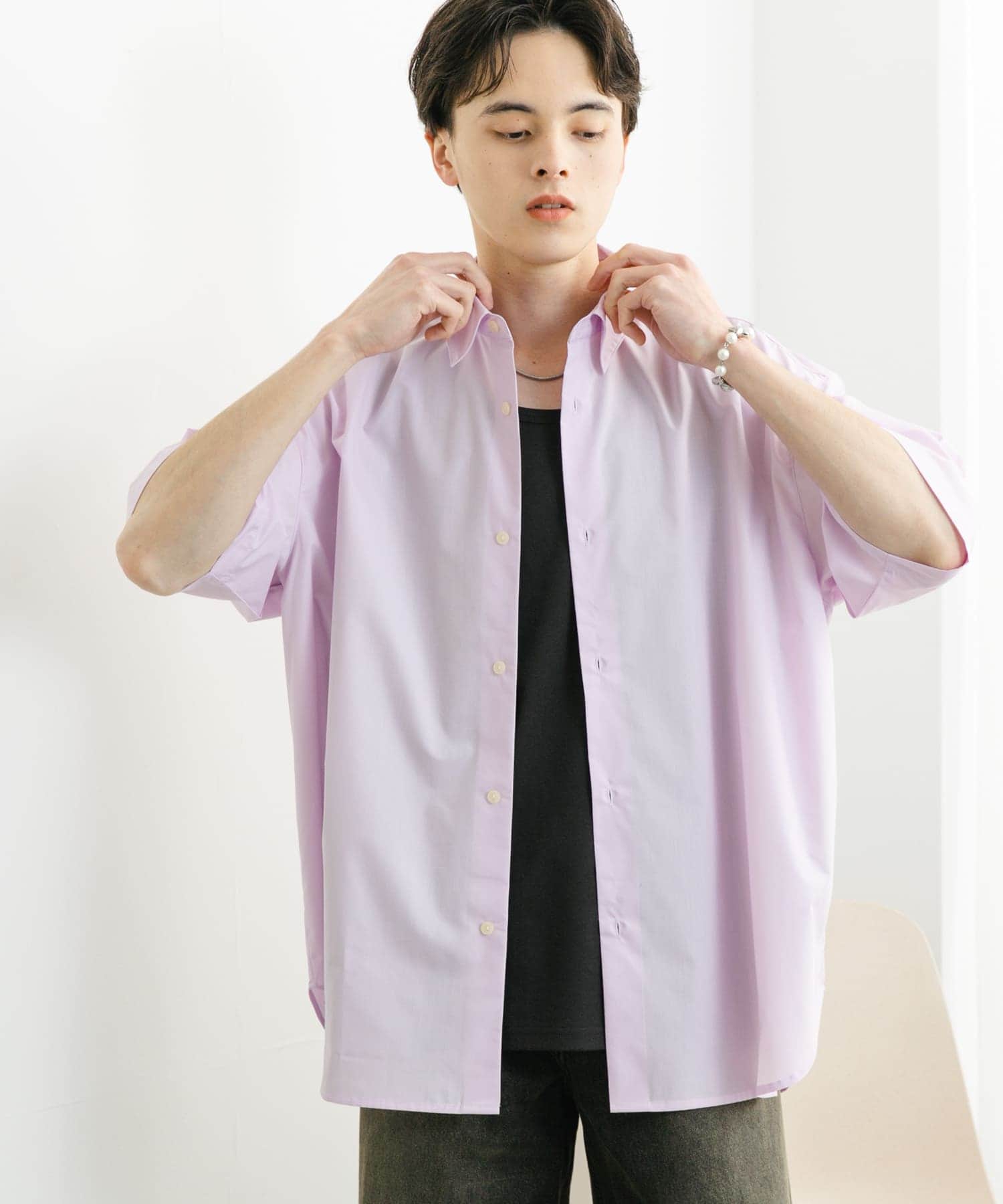 身長：173cm サイズ：L
