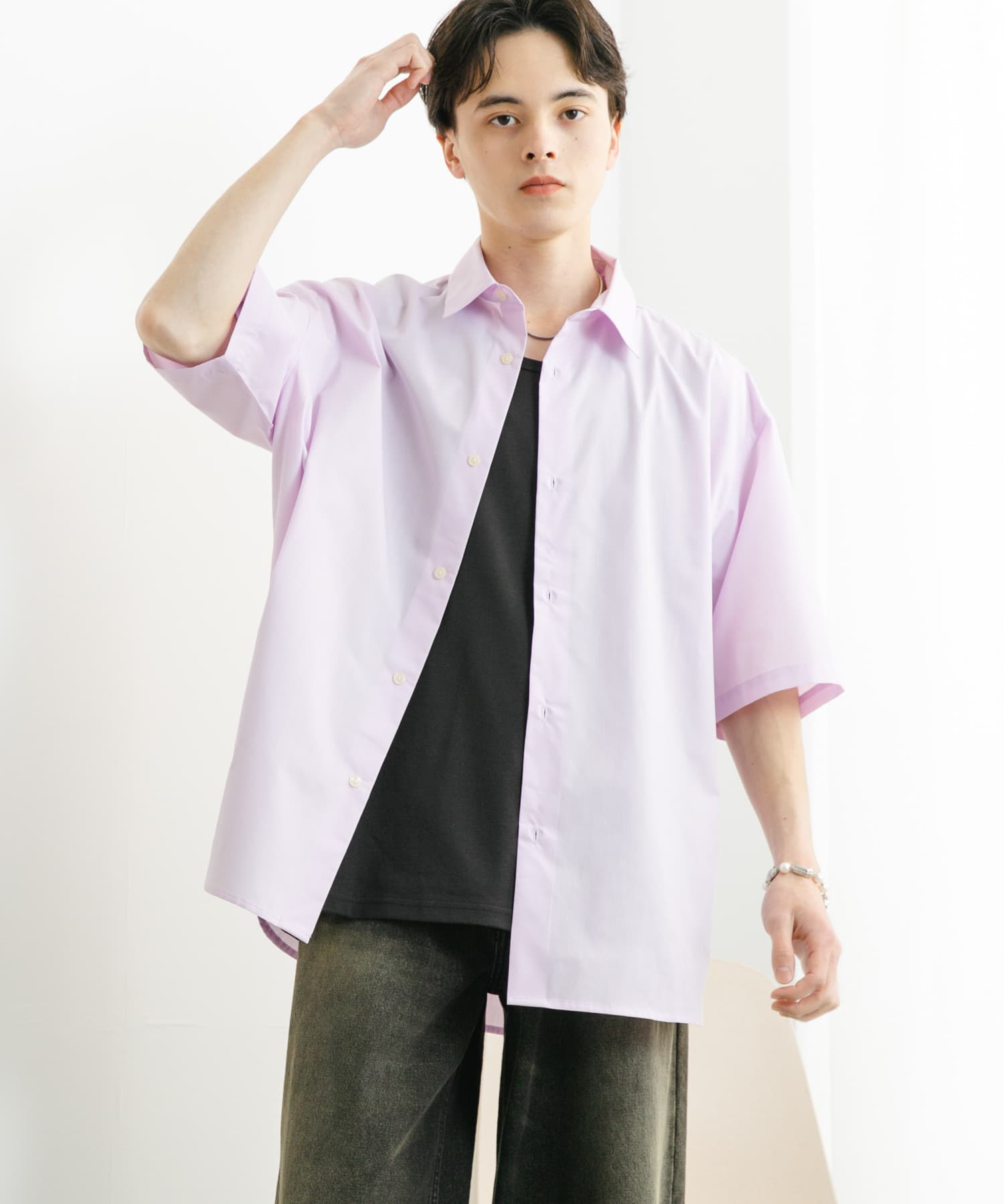 身長：173cm サイズ：L