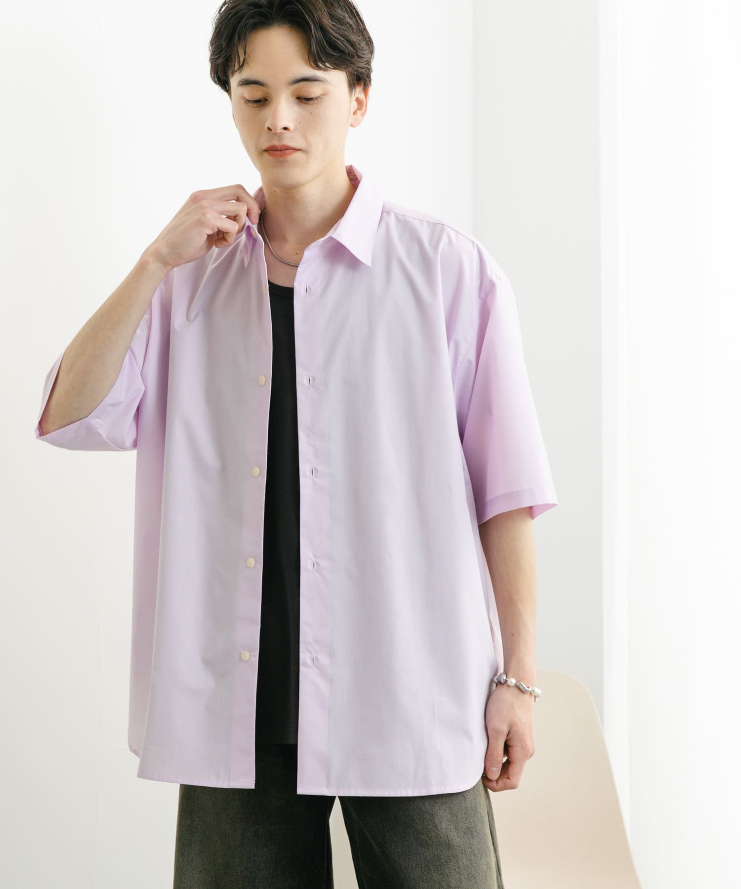身長：173cm サイズ：L