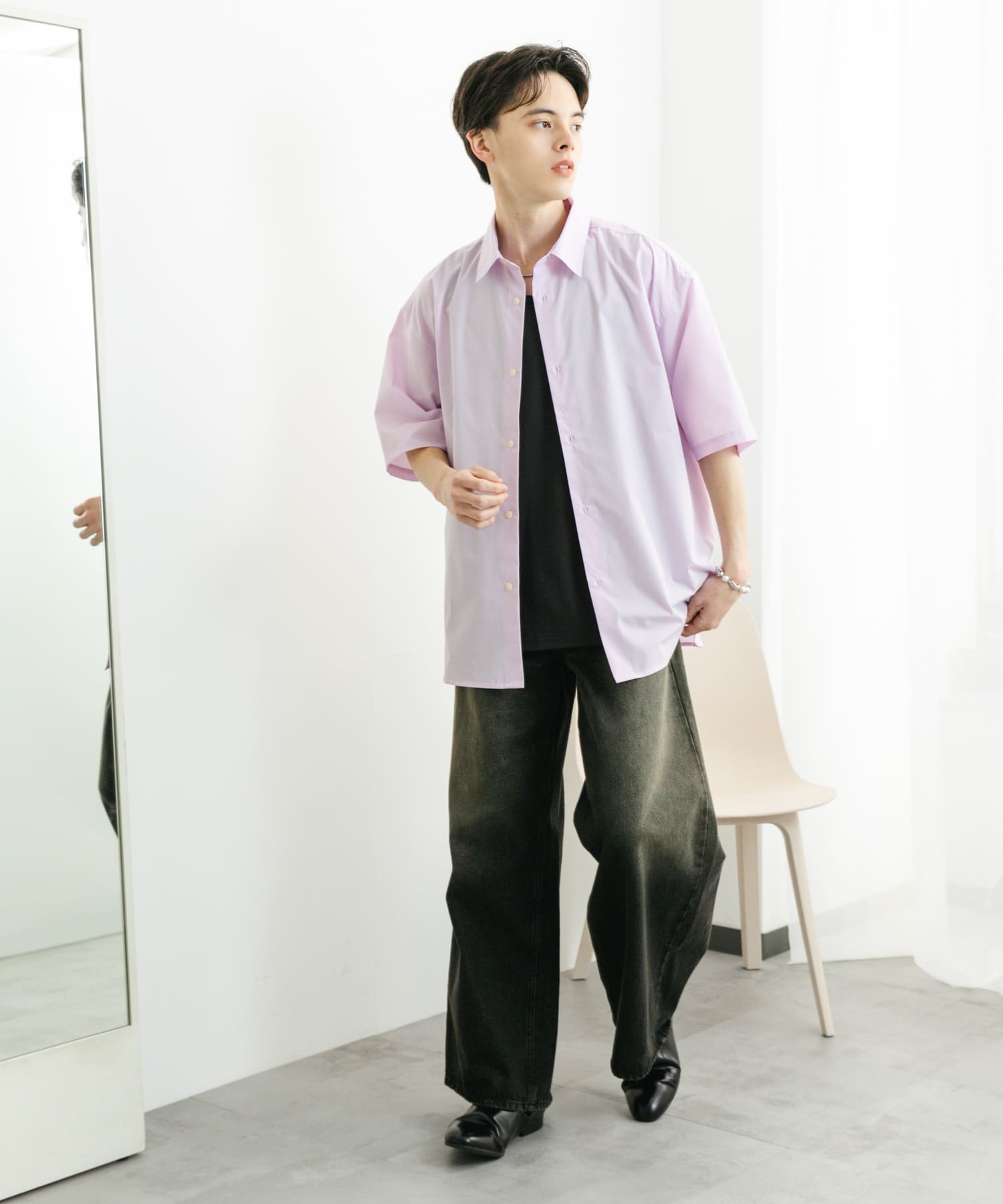 身長：173cm サイズ：L