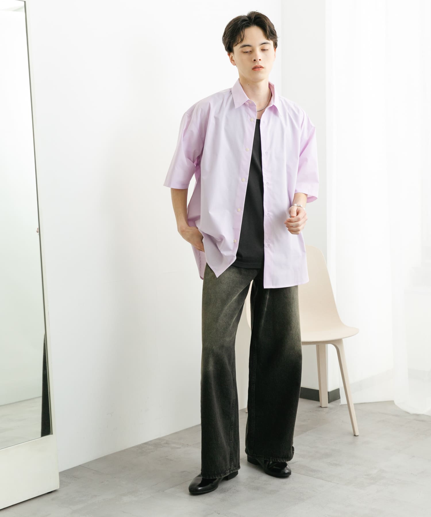身長：173cm サイズ：L