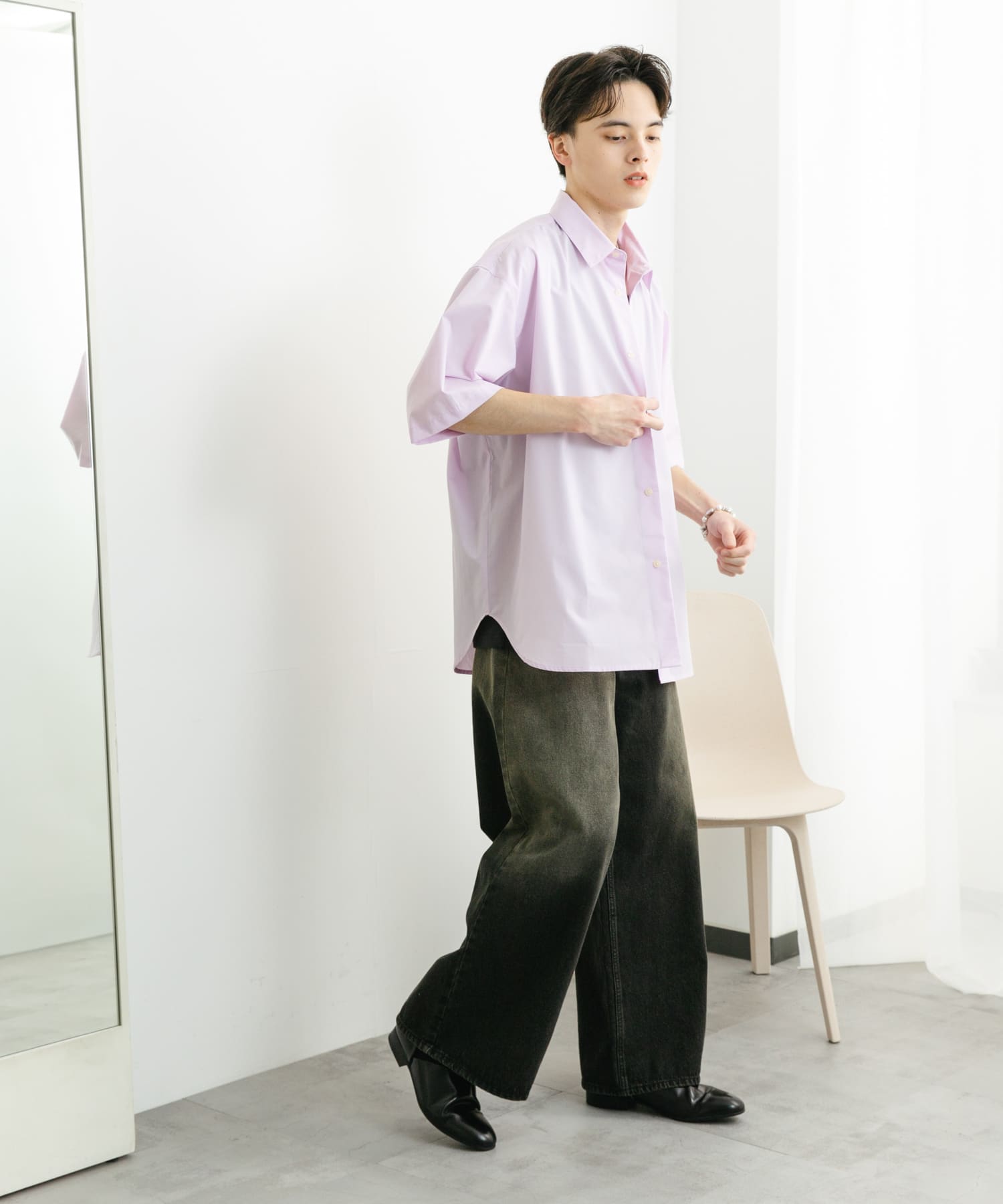 身長：173cm サイズ：L