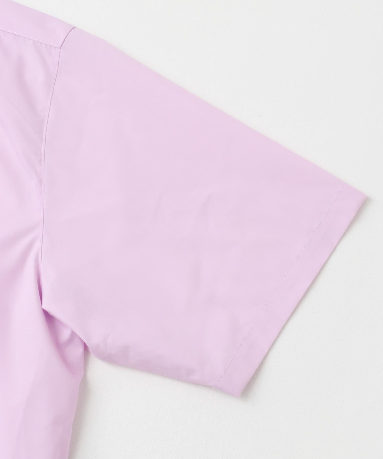 『ユニセックス』リラックスフィットレギュラーカラーショートスリーブシャツ L.PINK M