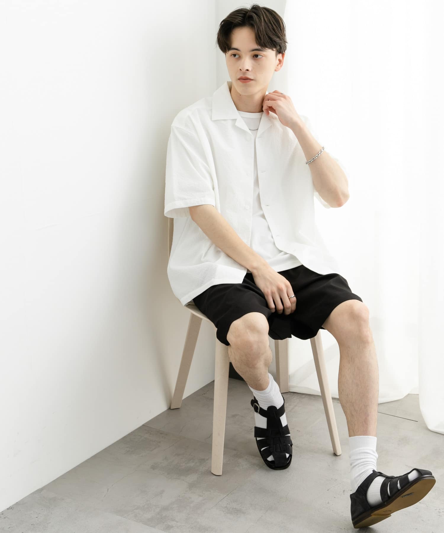 身長：173cm サイズ：L