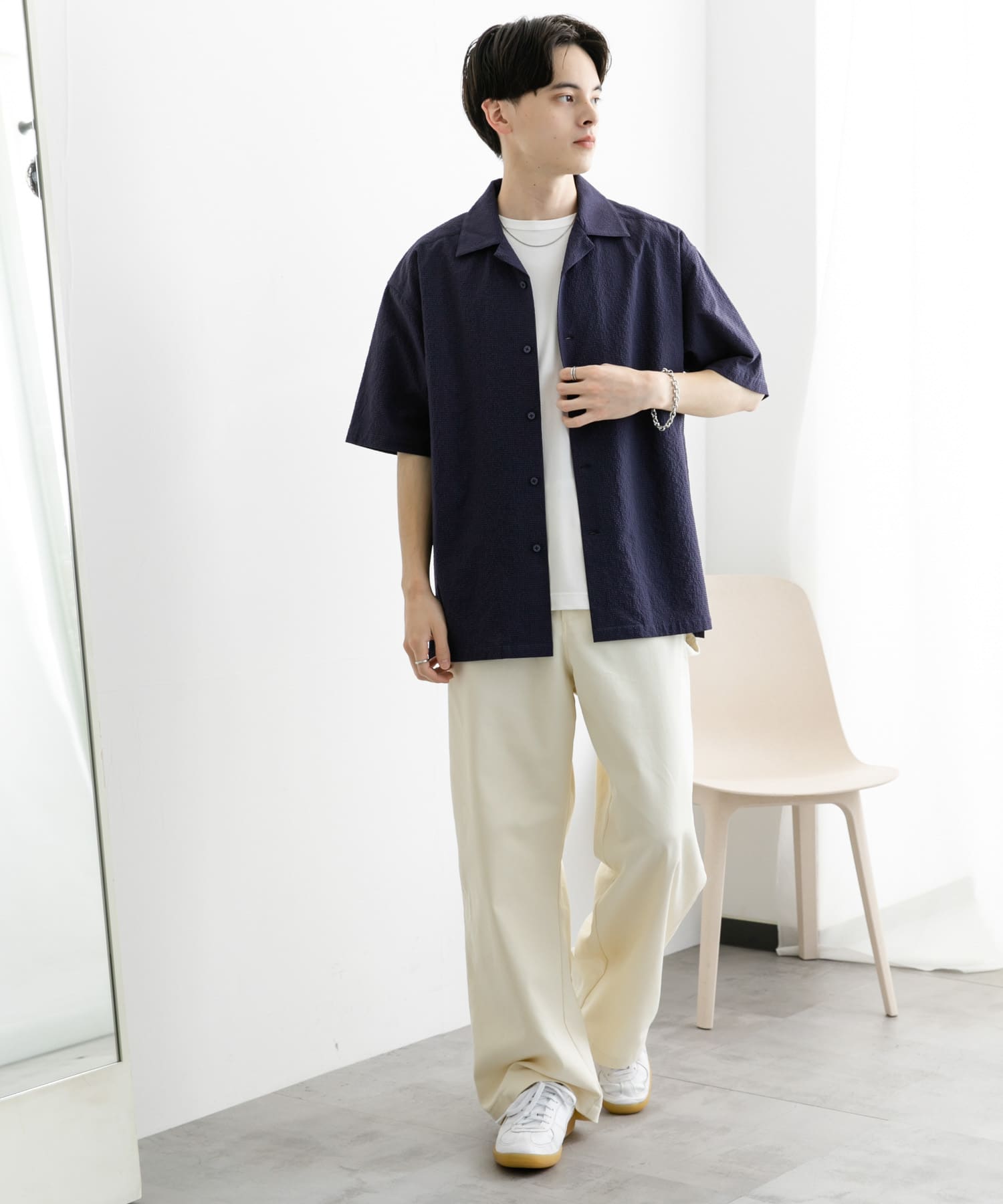 身長：173cm サイズ：L