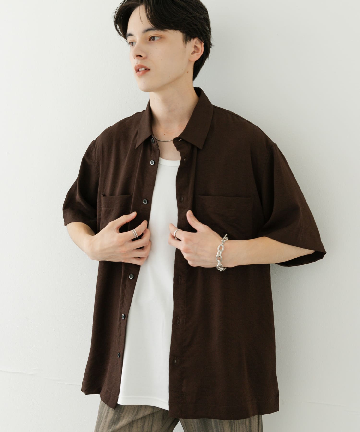 身長：173cm サイズ：L