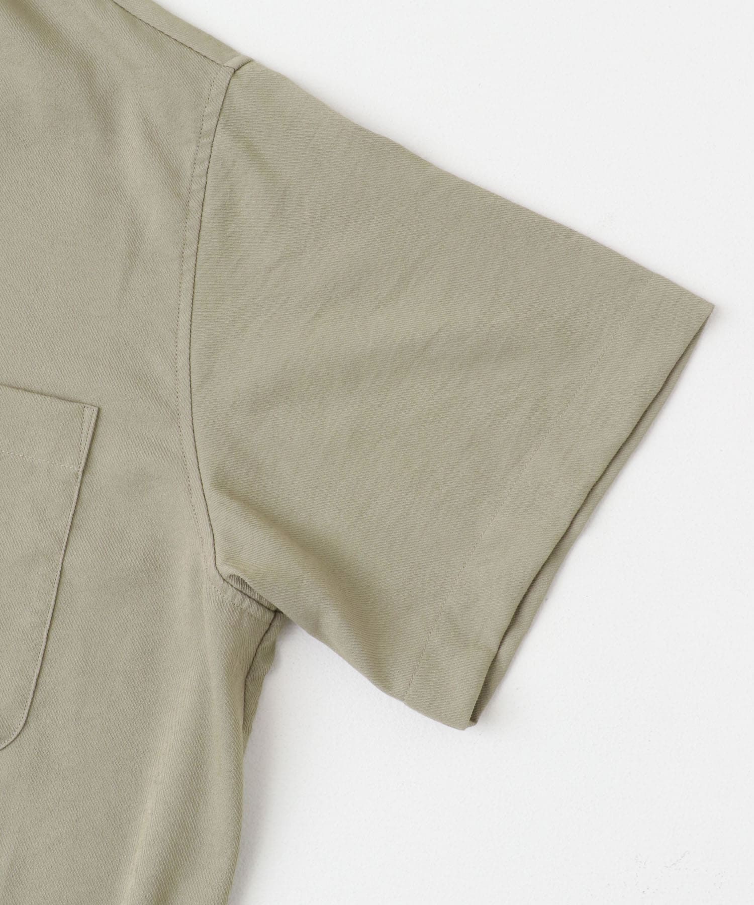 ソフトツイルWPKレギュラーカラーショートスリーブシャツ L.MINT M