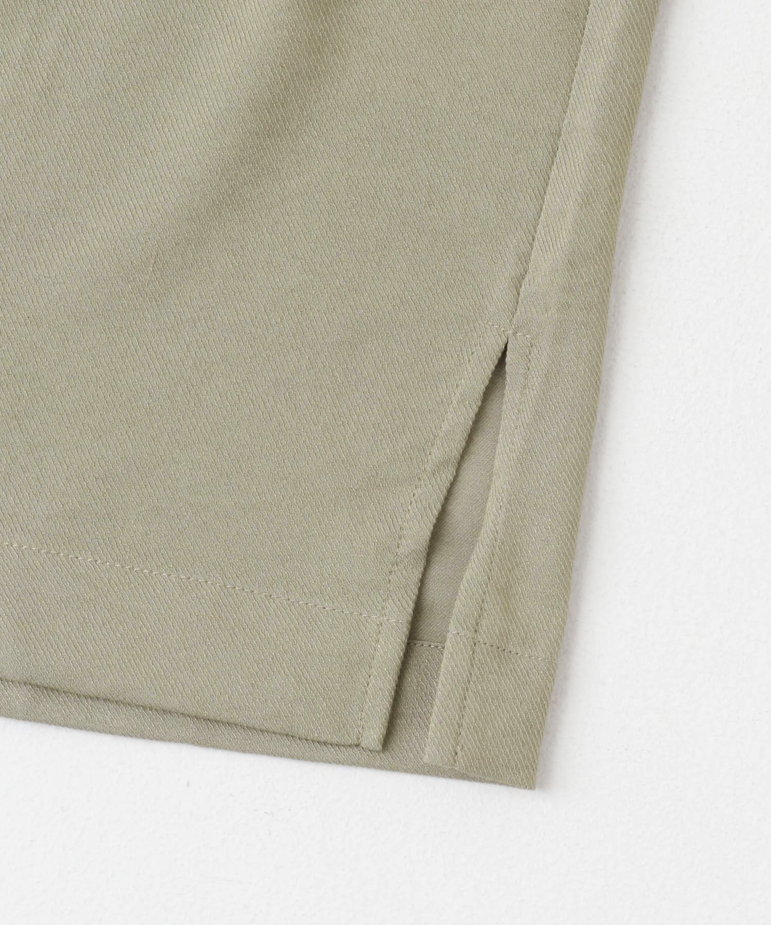 ソフトツイルWPKレギュラーカラーショートスリーブシャツ L.MINT M