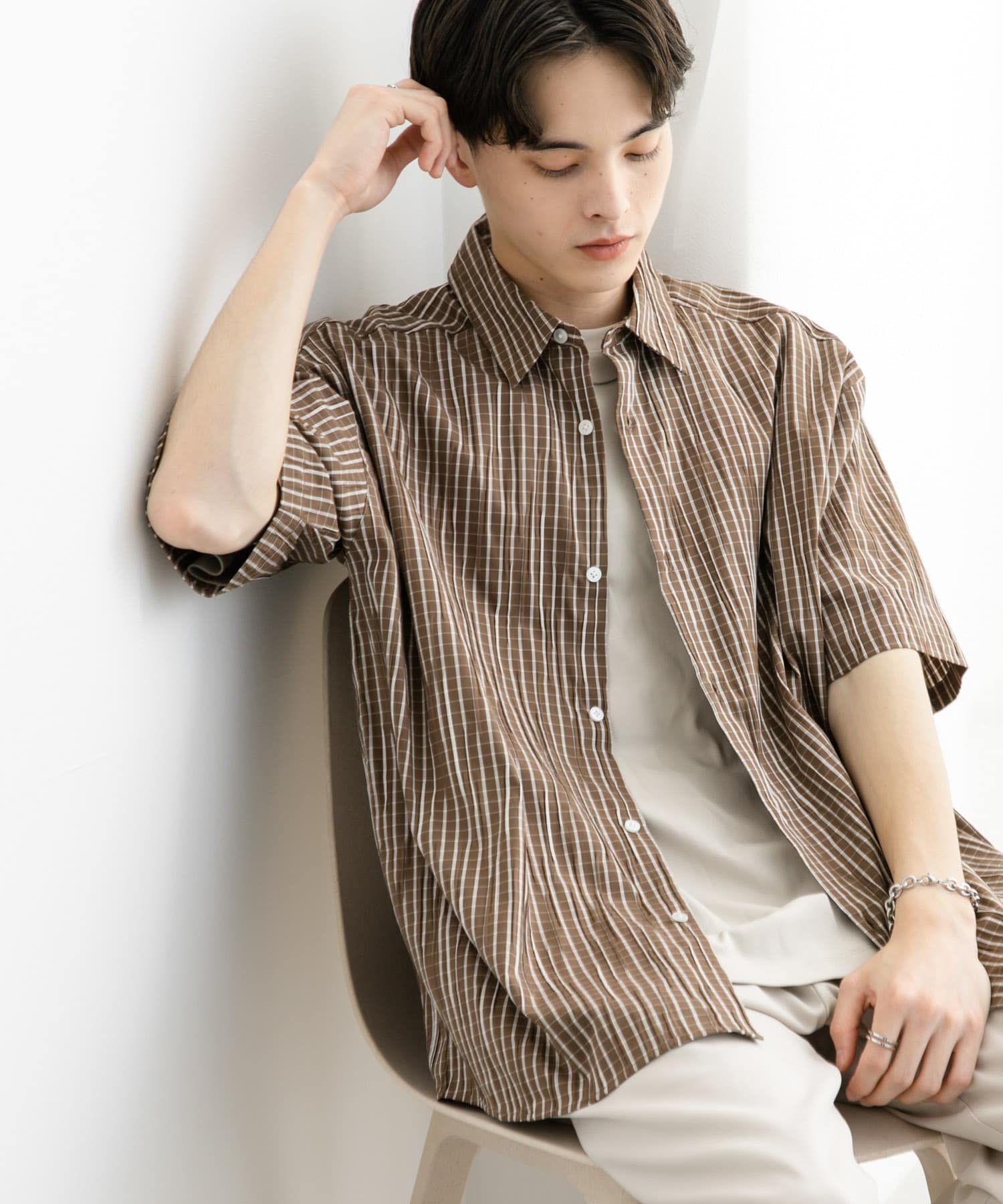 身長：173cm サイズ：L