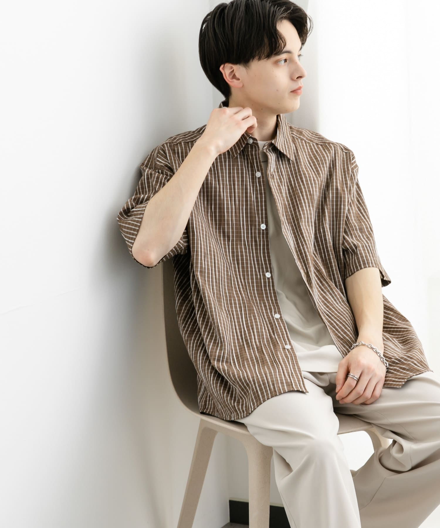 身長：173cm サイズ：L