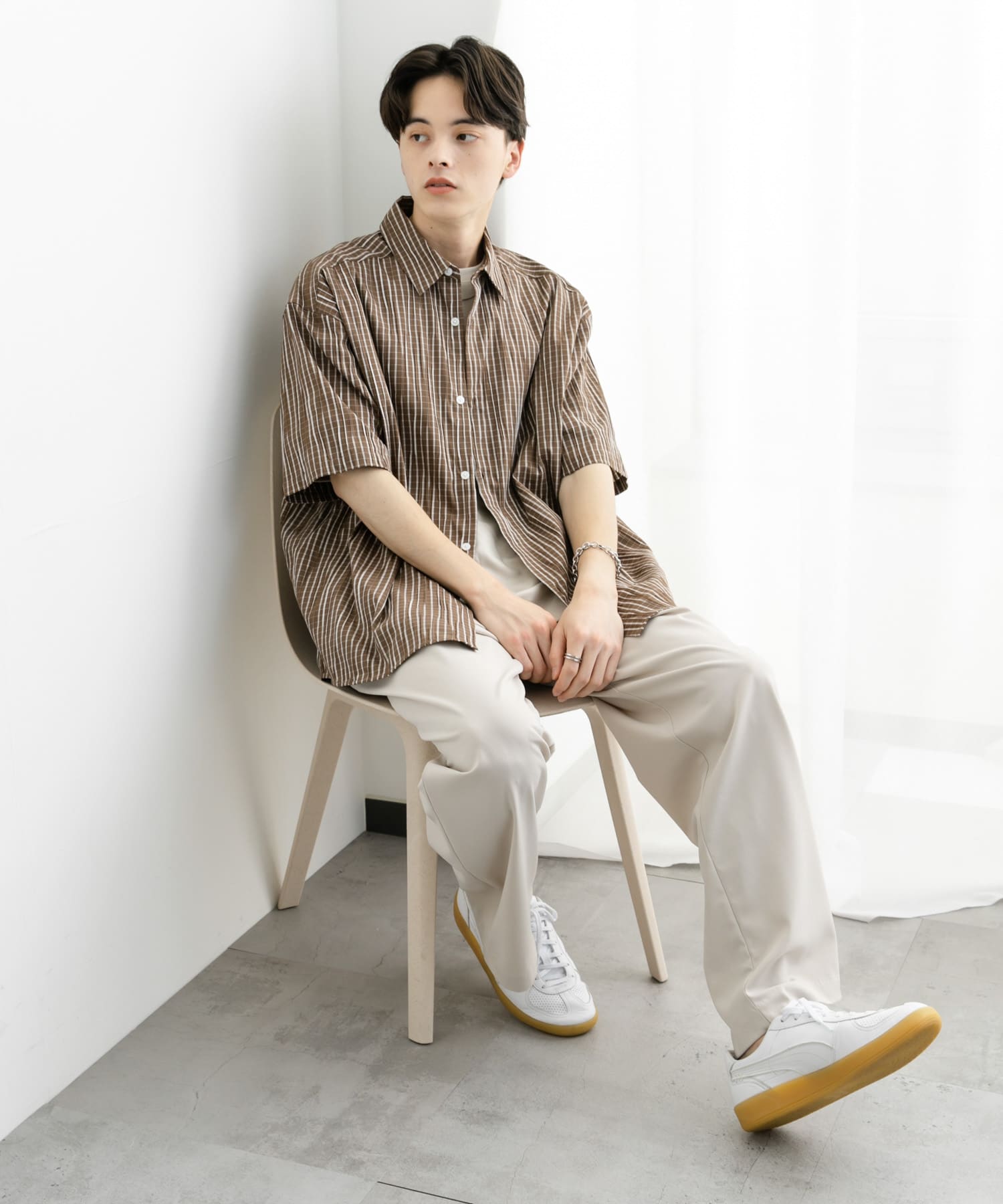 身長：173cm サイズ：L