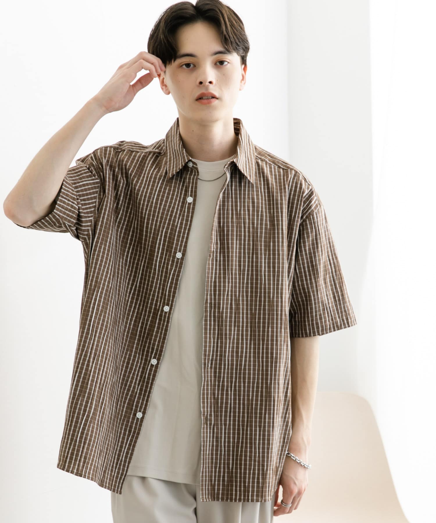 身長：173cm サイズ：L