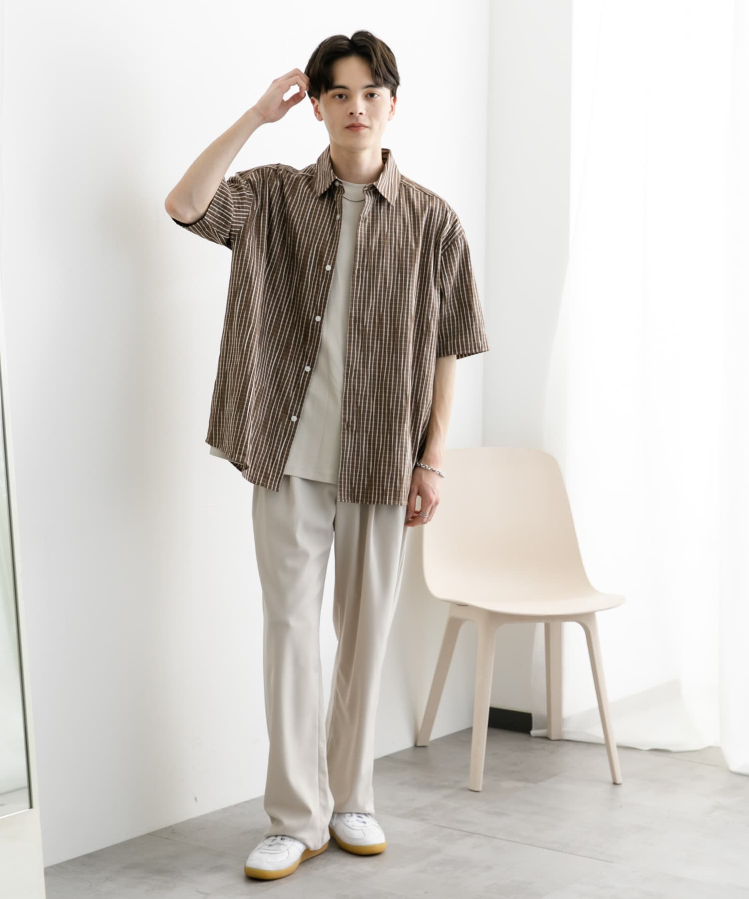 身長：173cm サイズ：L