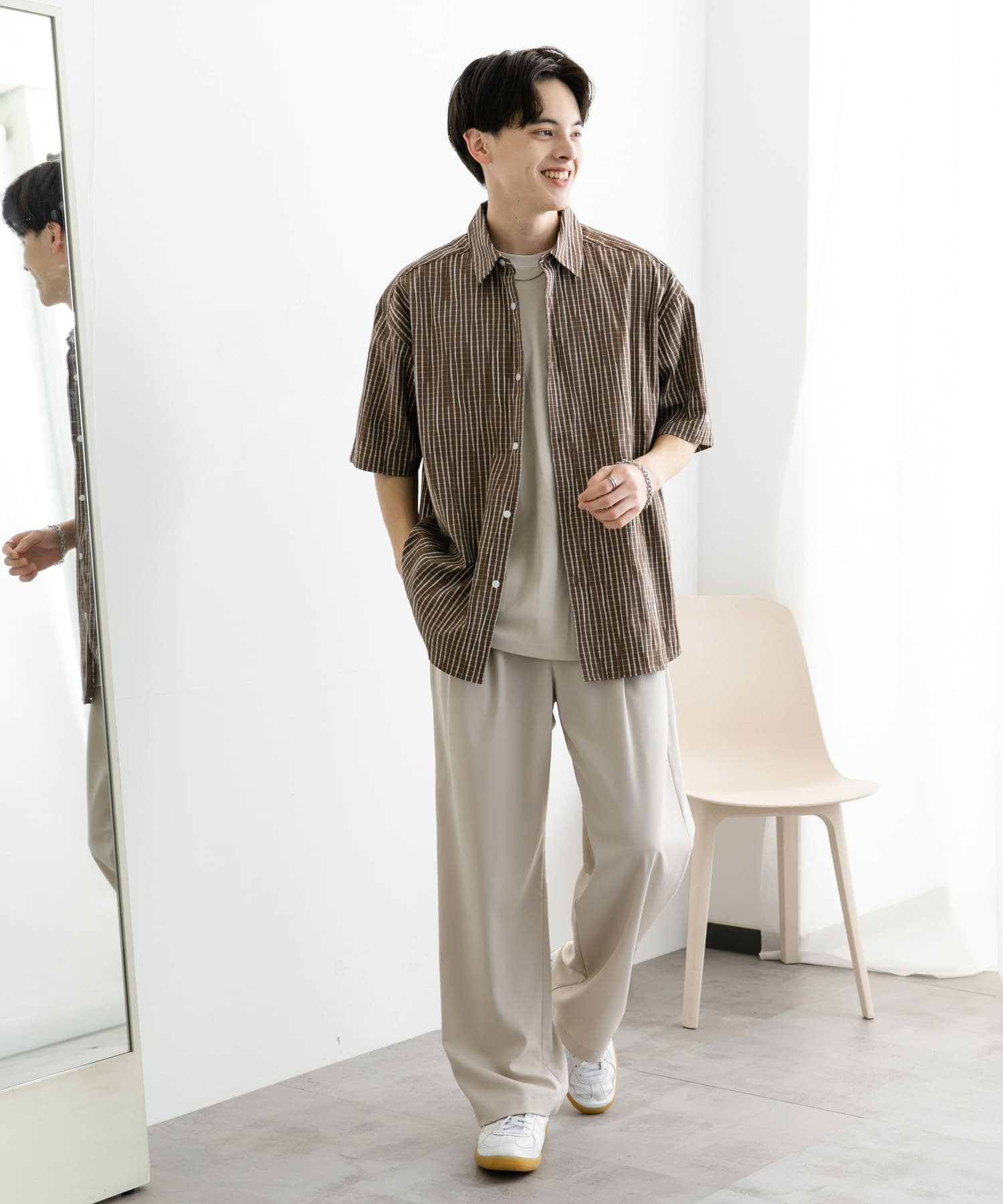 身長：173cm サイズ：L