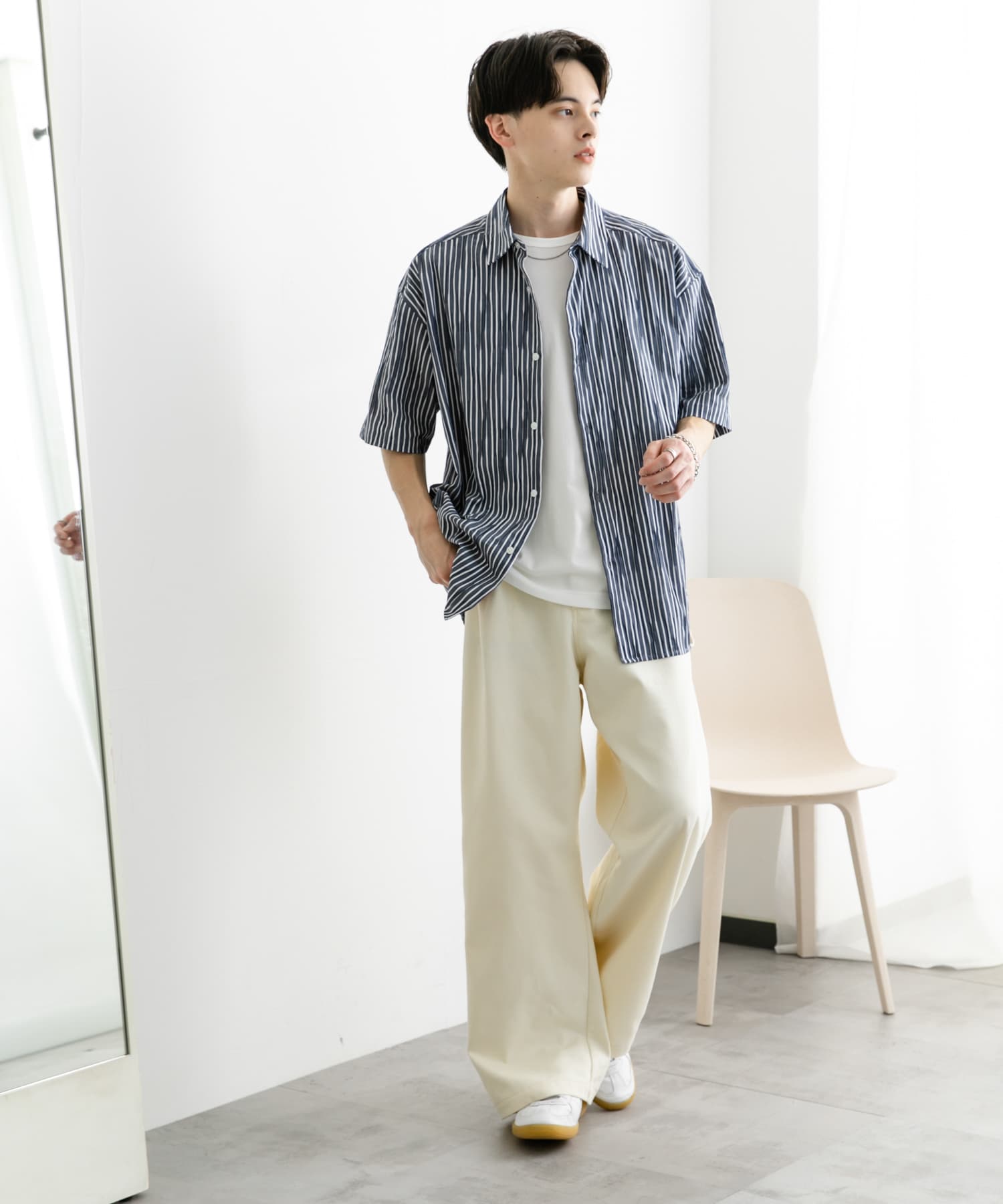 身長：173cm サイズ：L