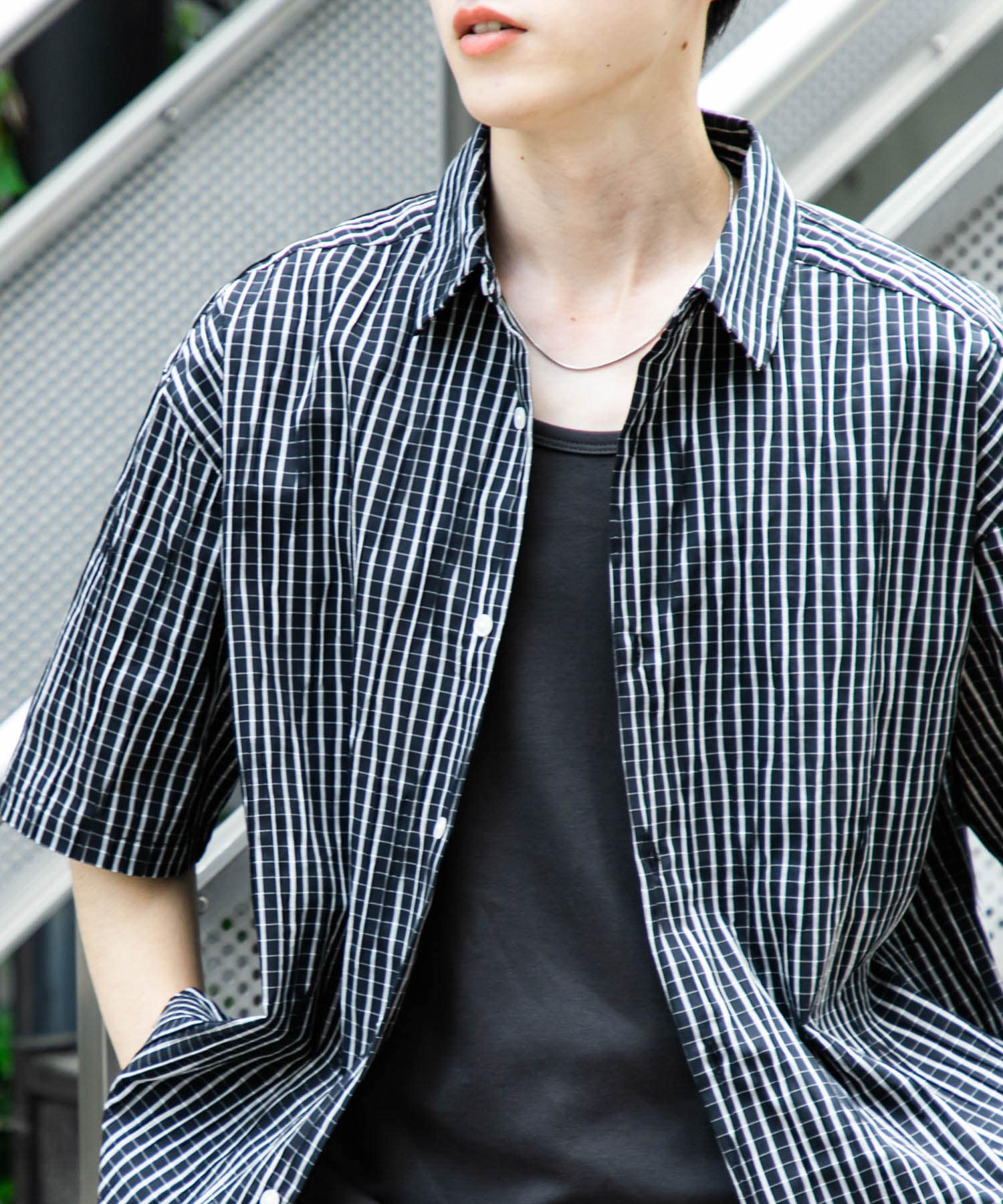 身長：173cm サイズ：L