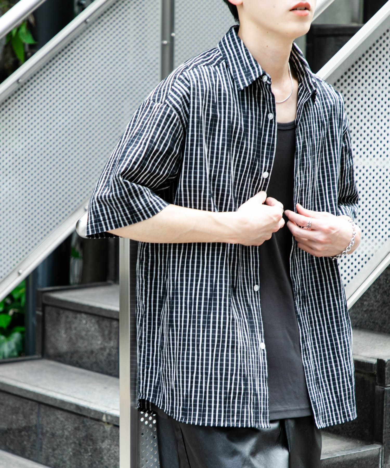 身長：173cm サイズ：L