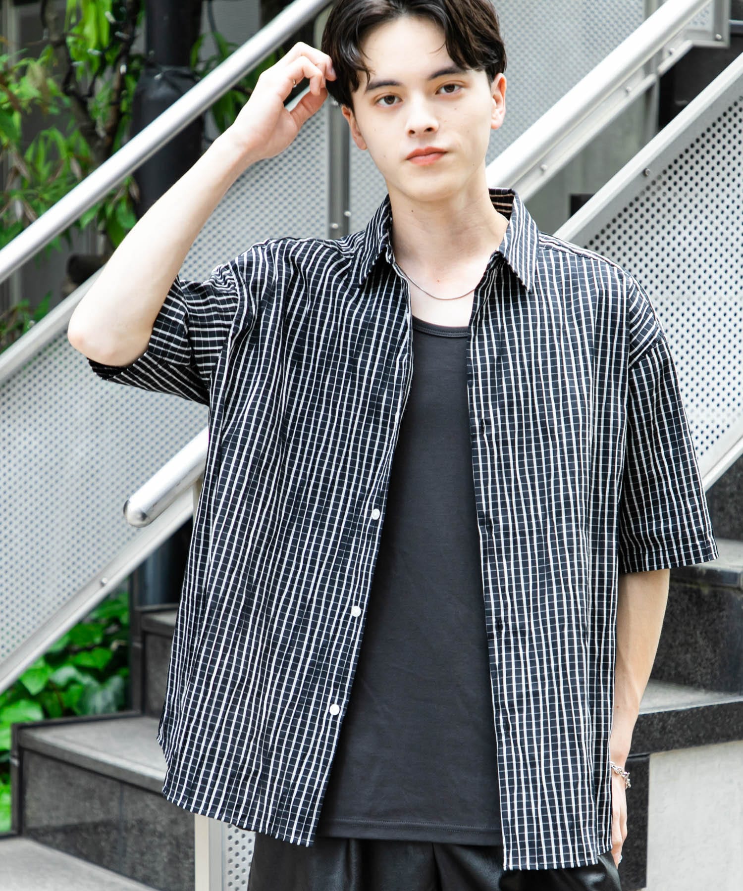 身長：173cm サイズ：L