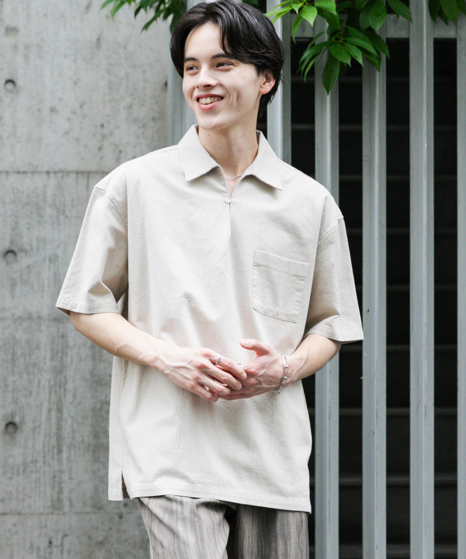 身長：173cm サイズ：L
