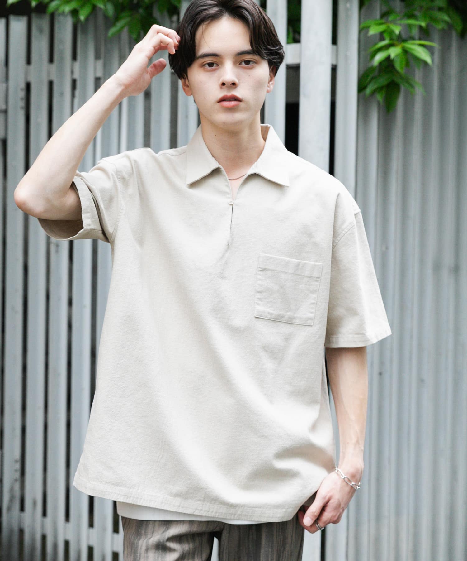 身長：173cm サイズ：L