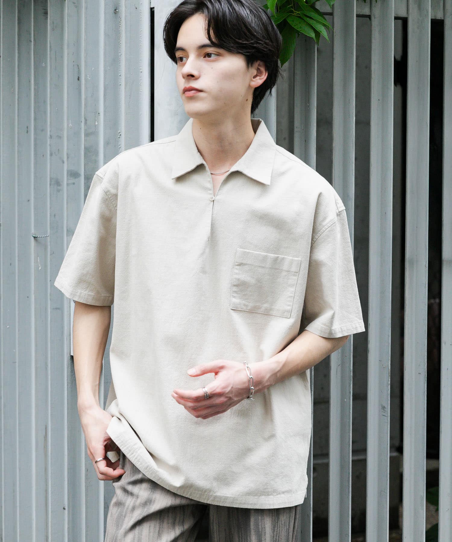 身長：173cm サイズ：L