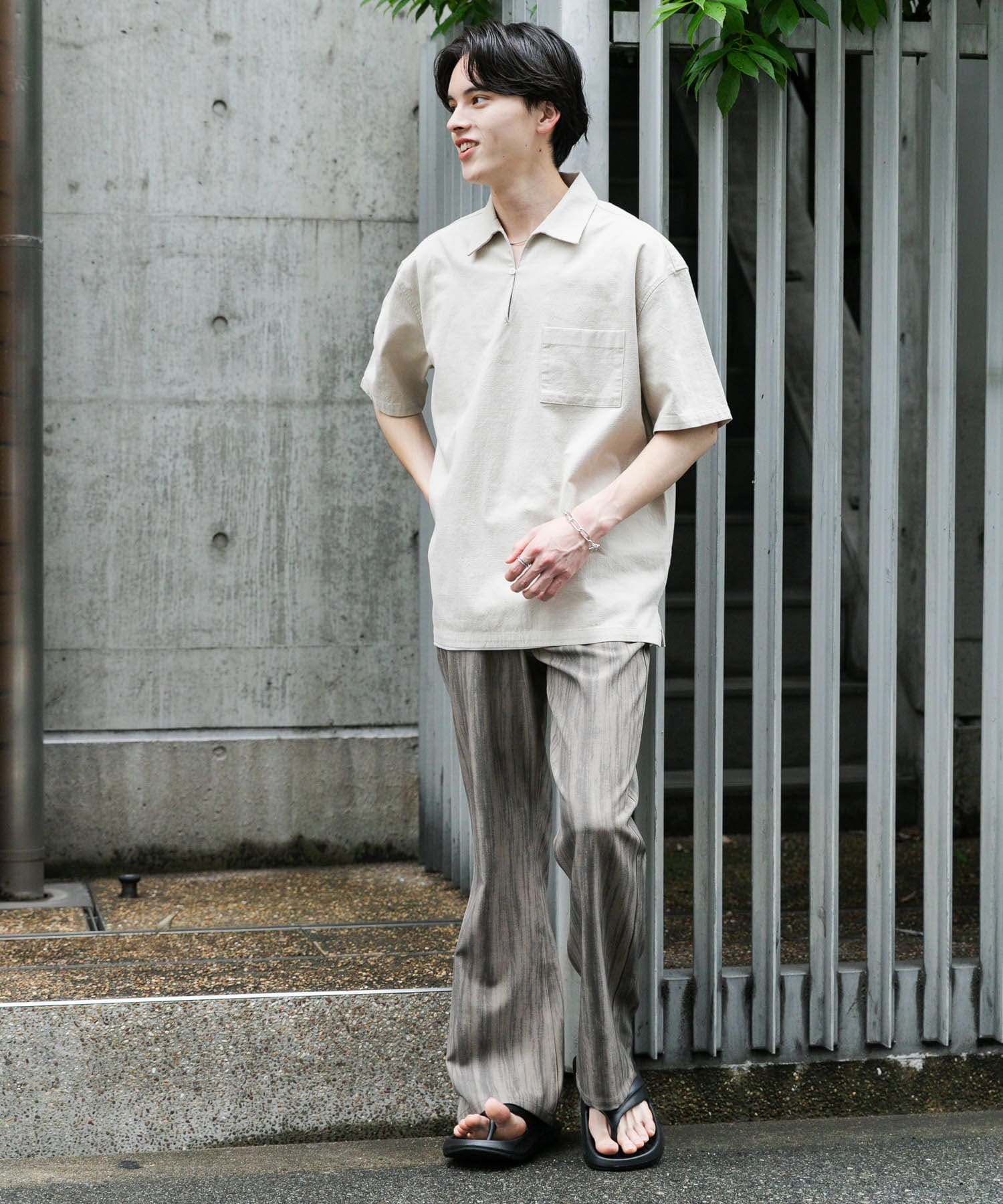 身長：173cm サイズ：L