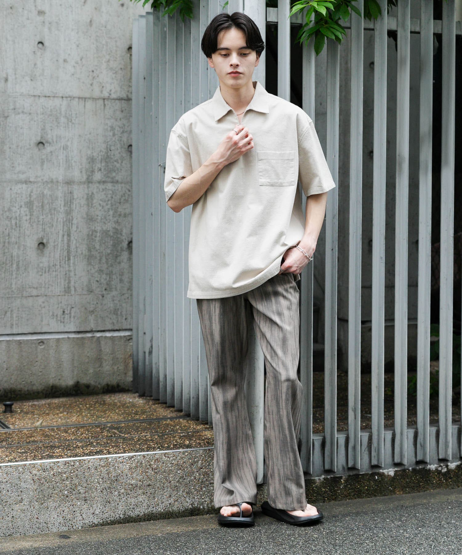 身長：173cm サイズ：L
