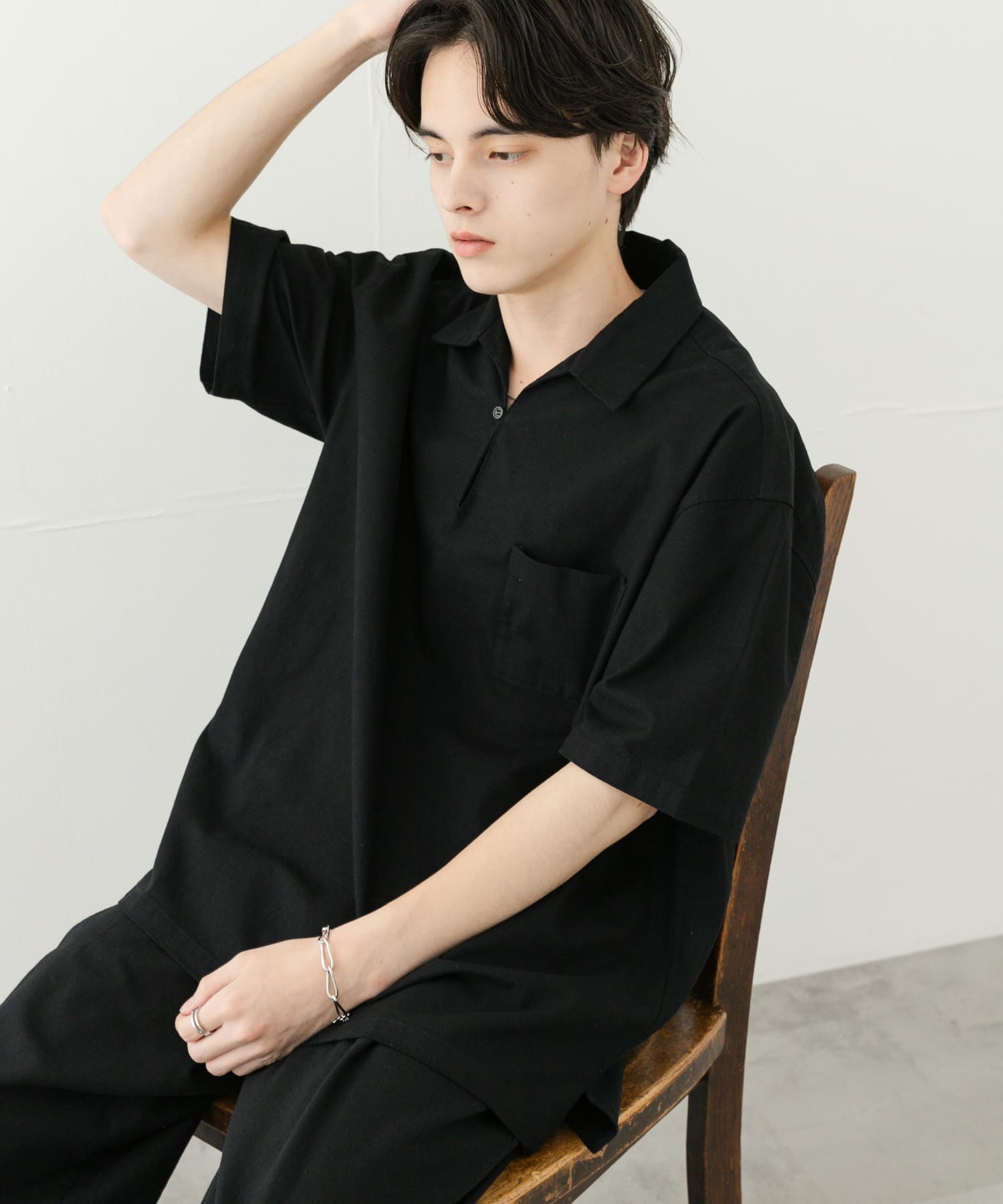 身長：173cm サイズ：L