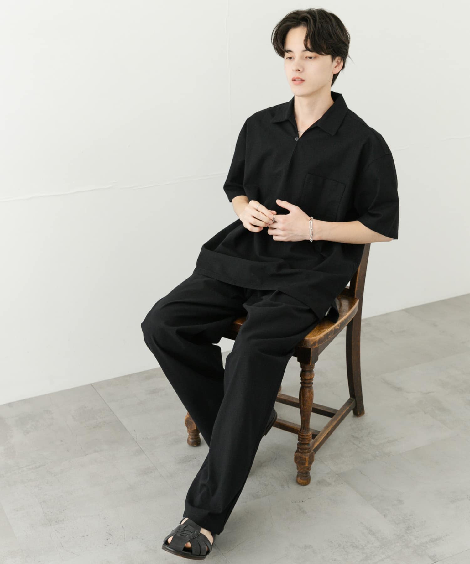 身長：173cm サイズ：L