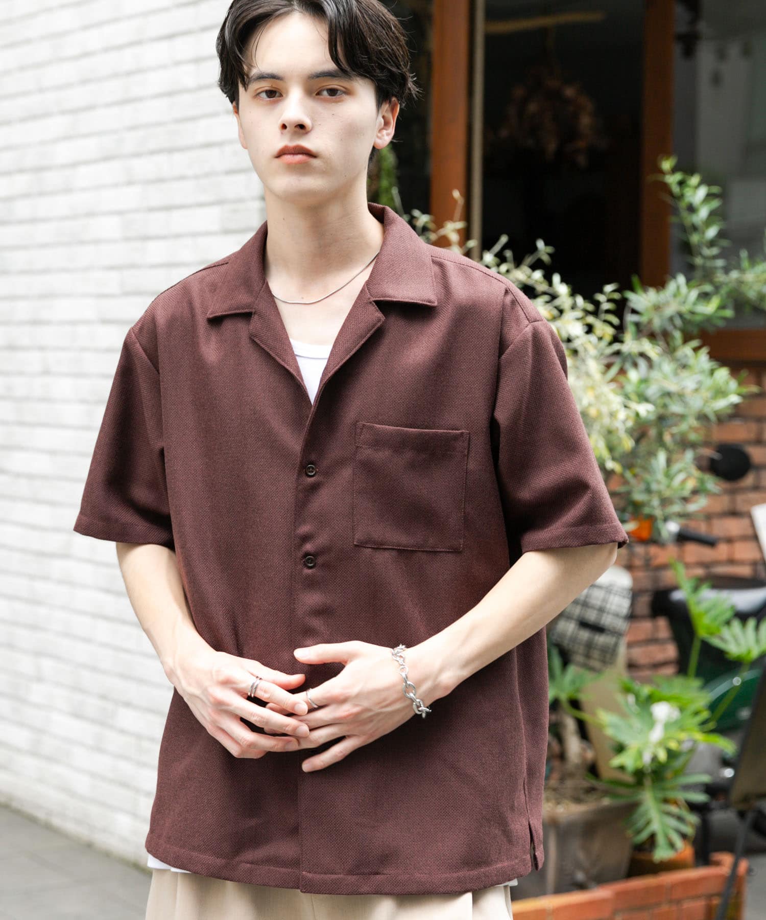 身長：173cm サイズ：L