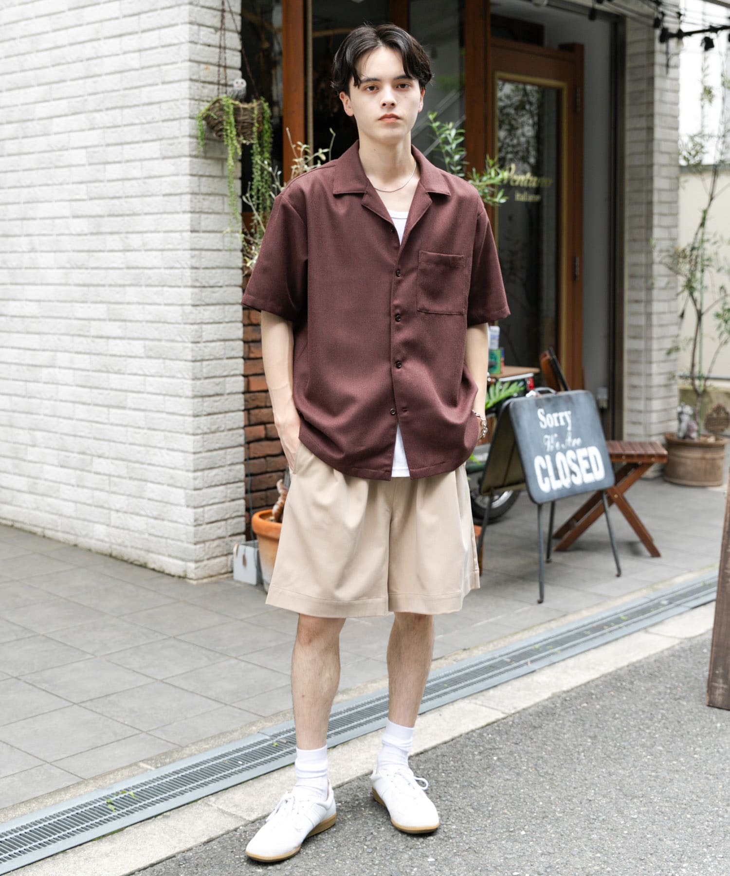 身長：173cm サイズ：L