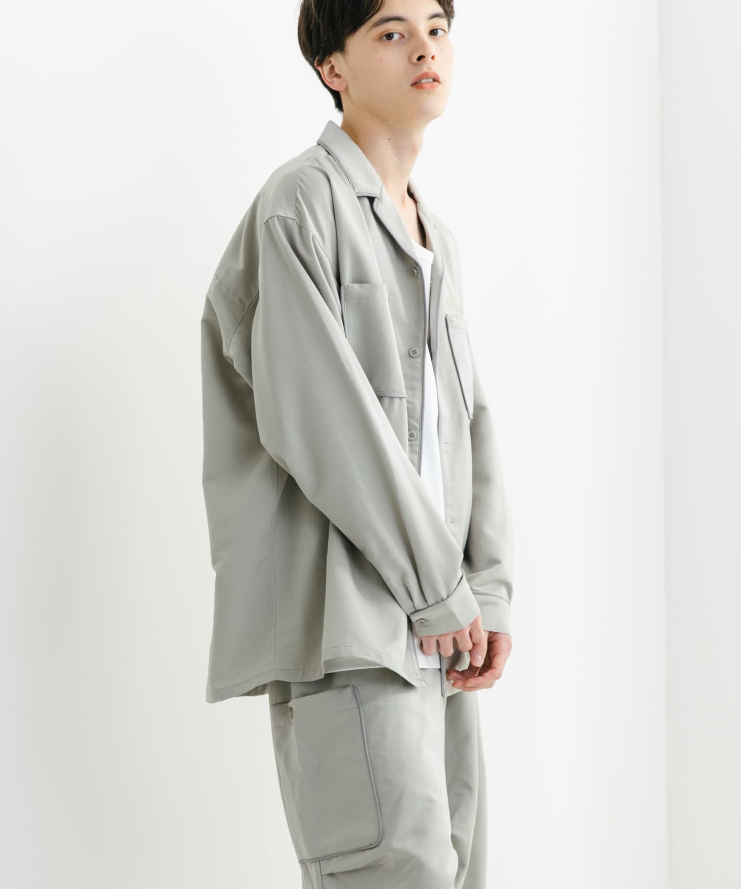 身長：173cm サイズ：L