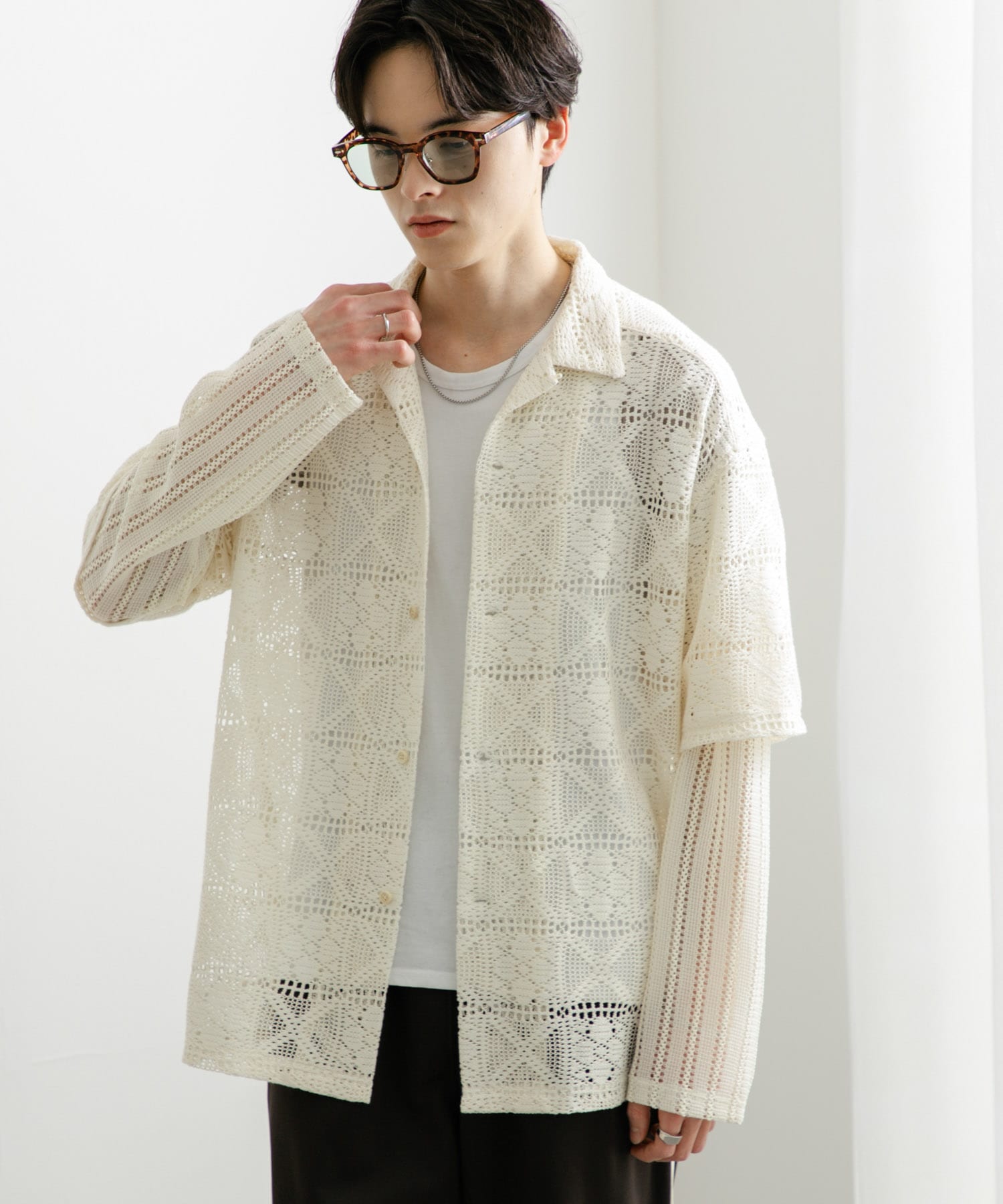 身長：173cm サイズ：L