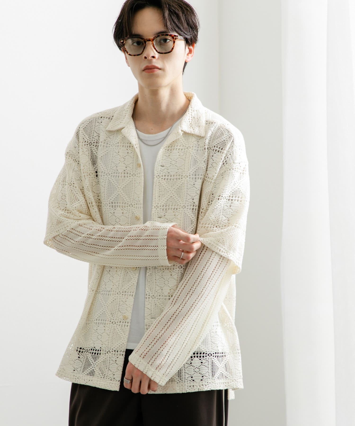 身長：173cm サイズ：L