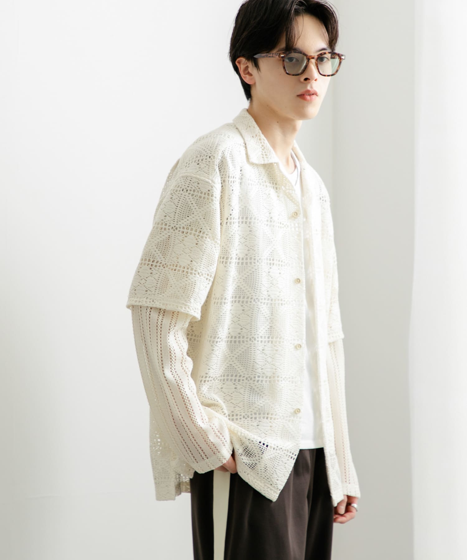 身長：173cm サイズ：L