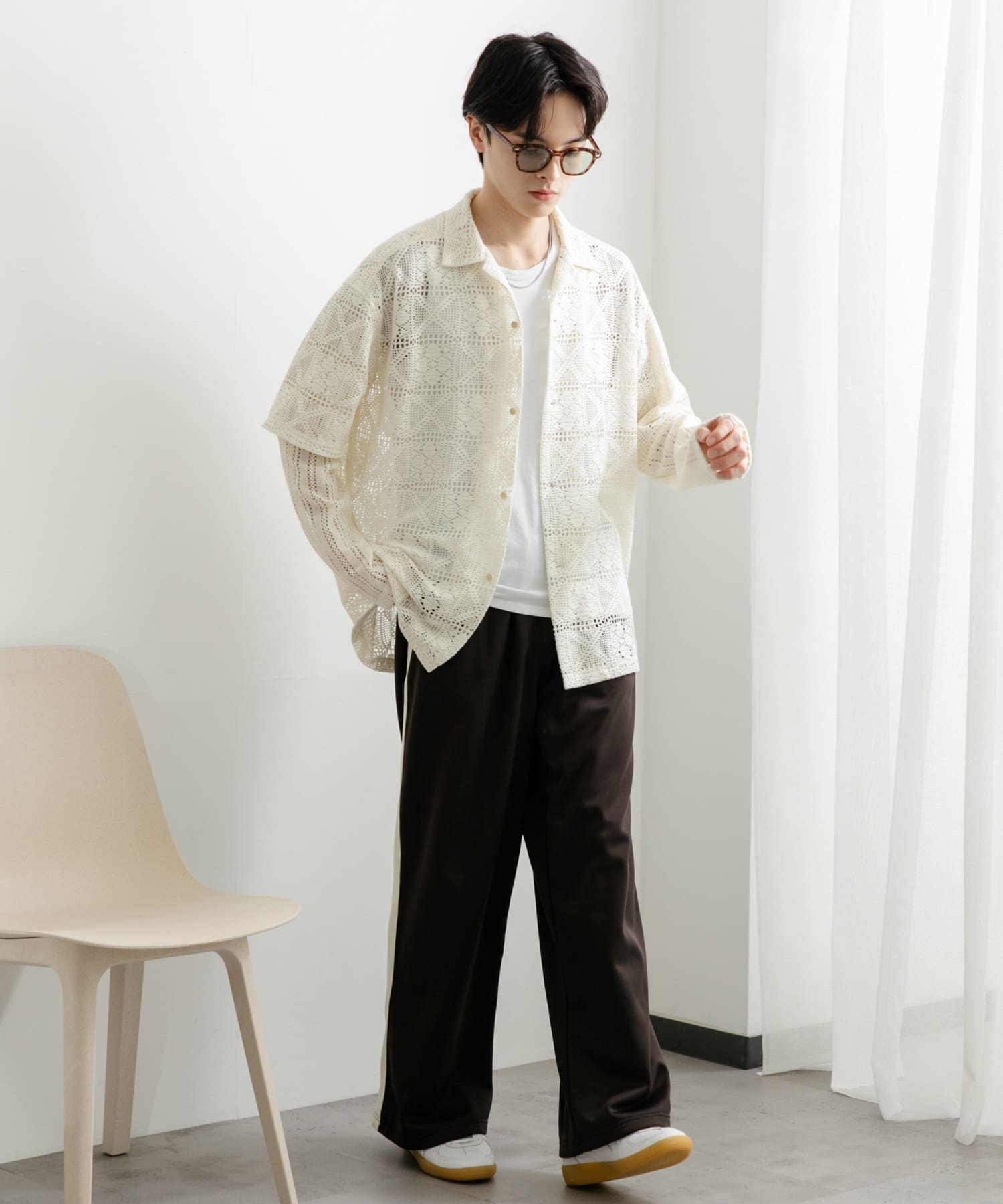 身長：173cm サイズ：L