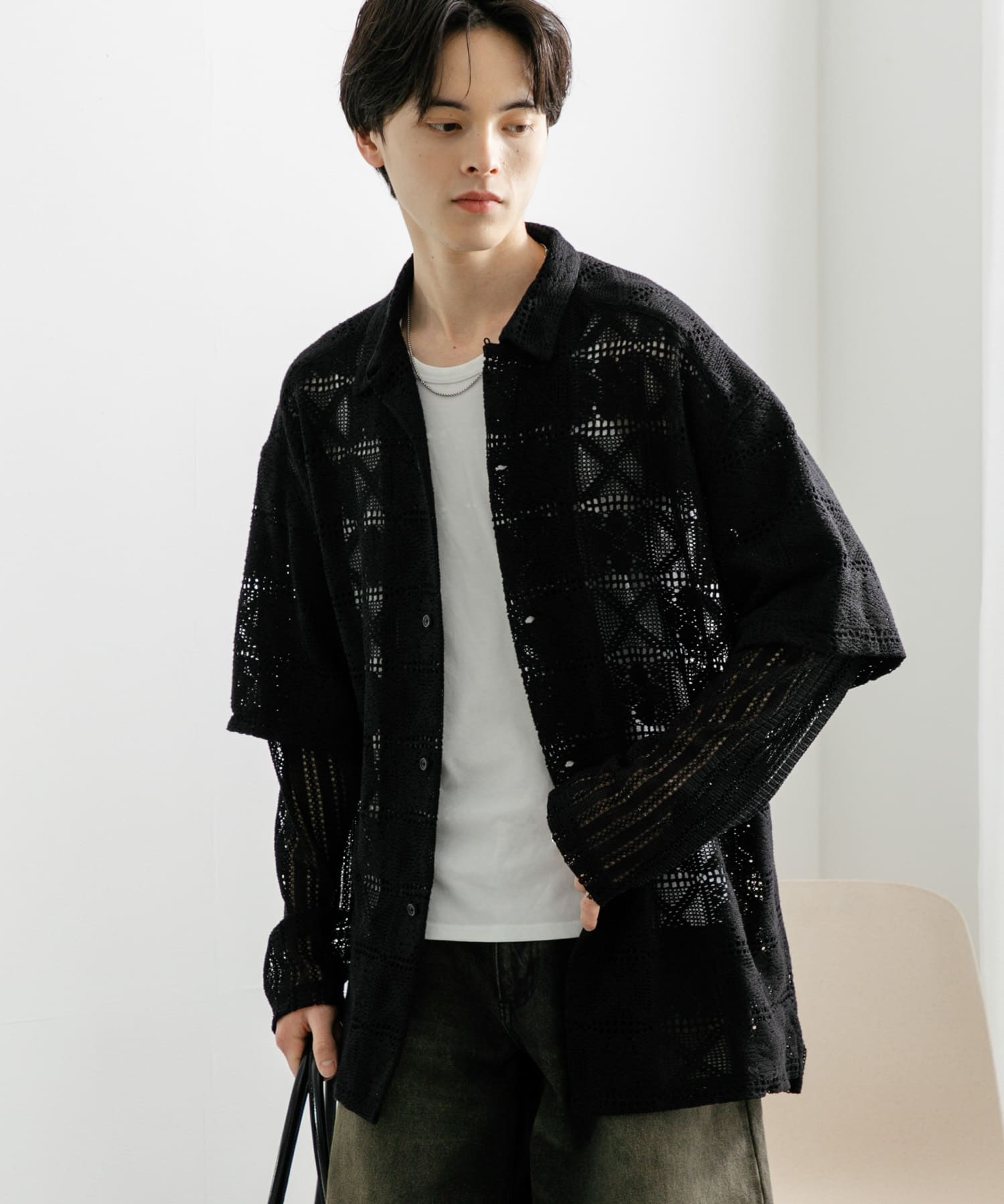 身長：173cm サイズ：L